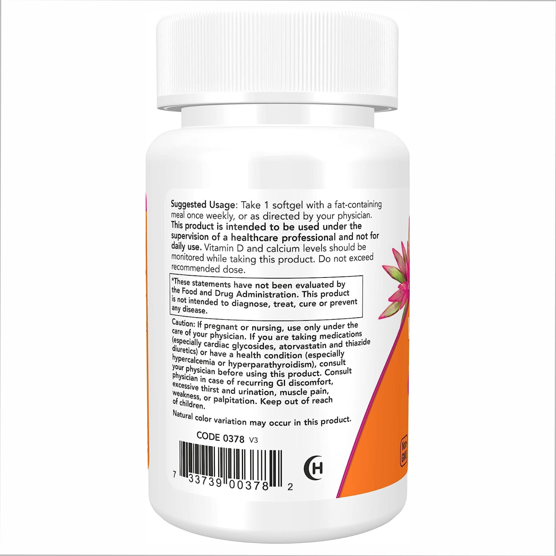 Now Foods VIT D-3 50,000 IU - 50 sgels 2022-10-0913