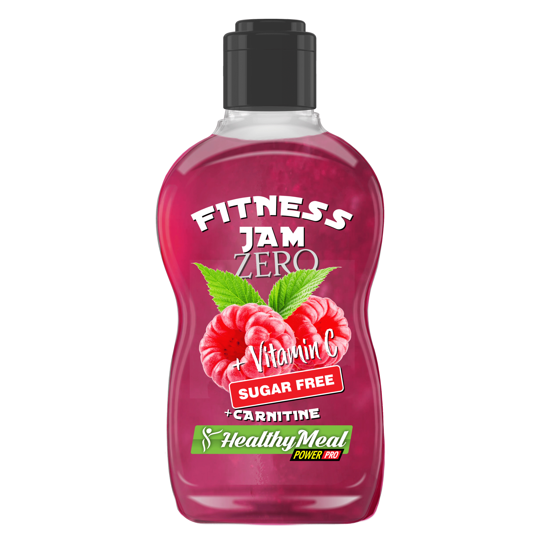 Power Pro Fitnes Jam Sugar Free + L Carnitine - 200g Rapsberry 2022-10-2420