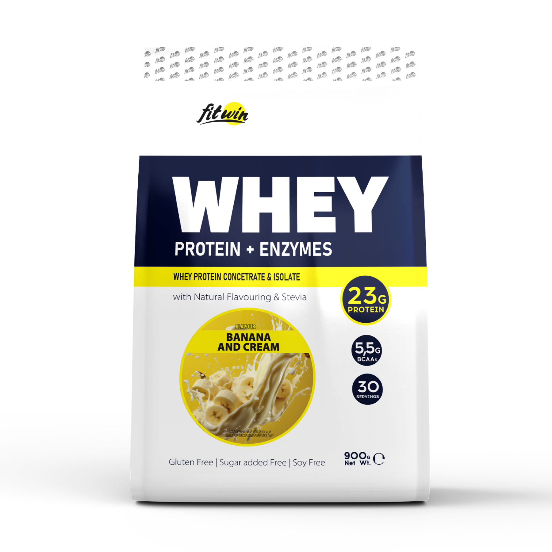 FitWin Whey - 900g Banana and Cream 2023-10-2059