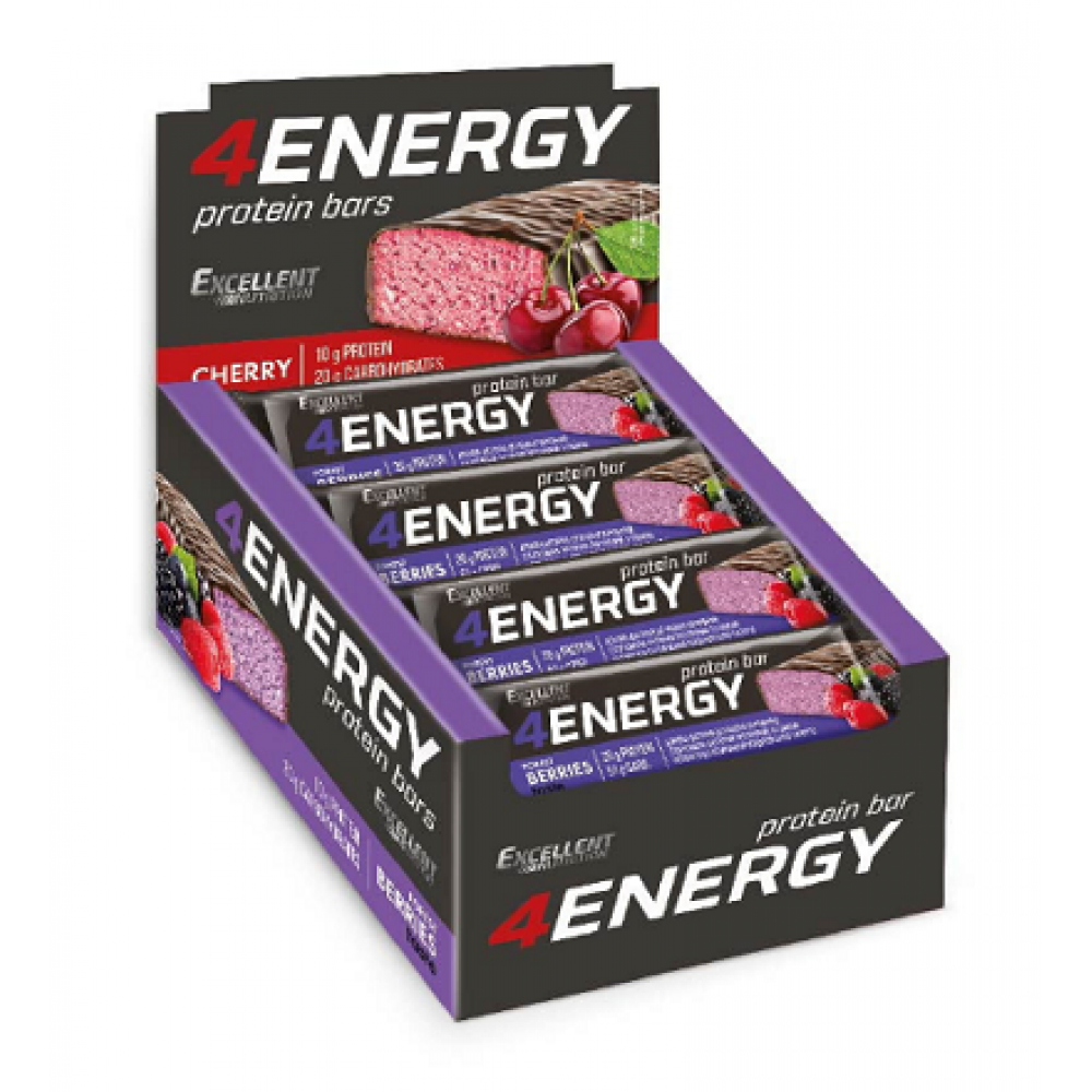 Monsters 4 ENERGY - 24x40g Berry 100-11-7393962-20