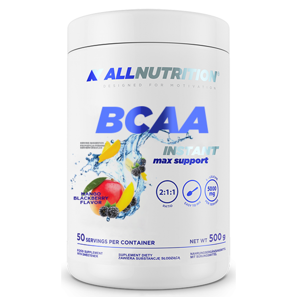 Allnutrition BCAA Max Support Instant - 500g Mango Blackberry (До 10.26) 2024-11-0206