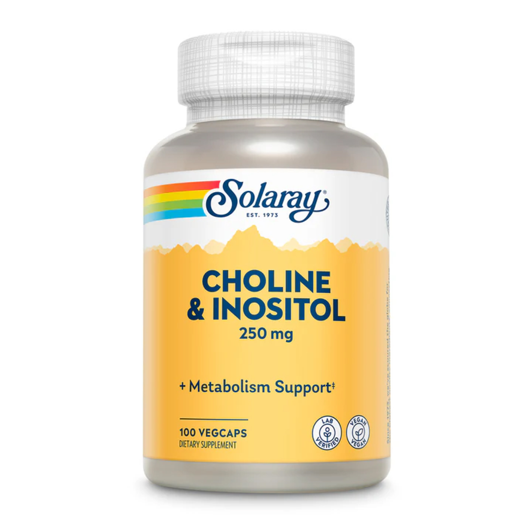 Solaray Choline & Inositol - 100 vcaps 2023-10-2386