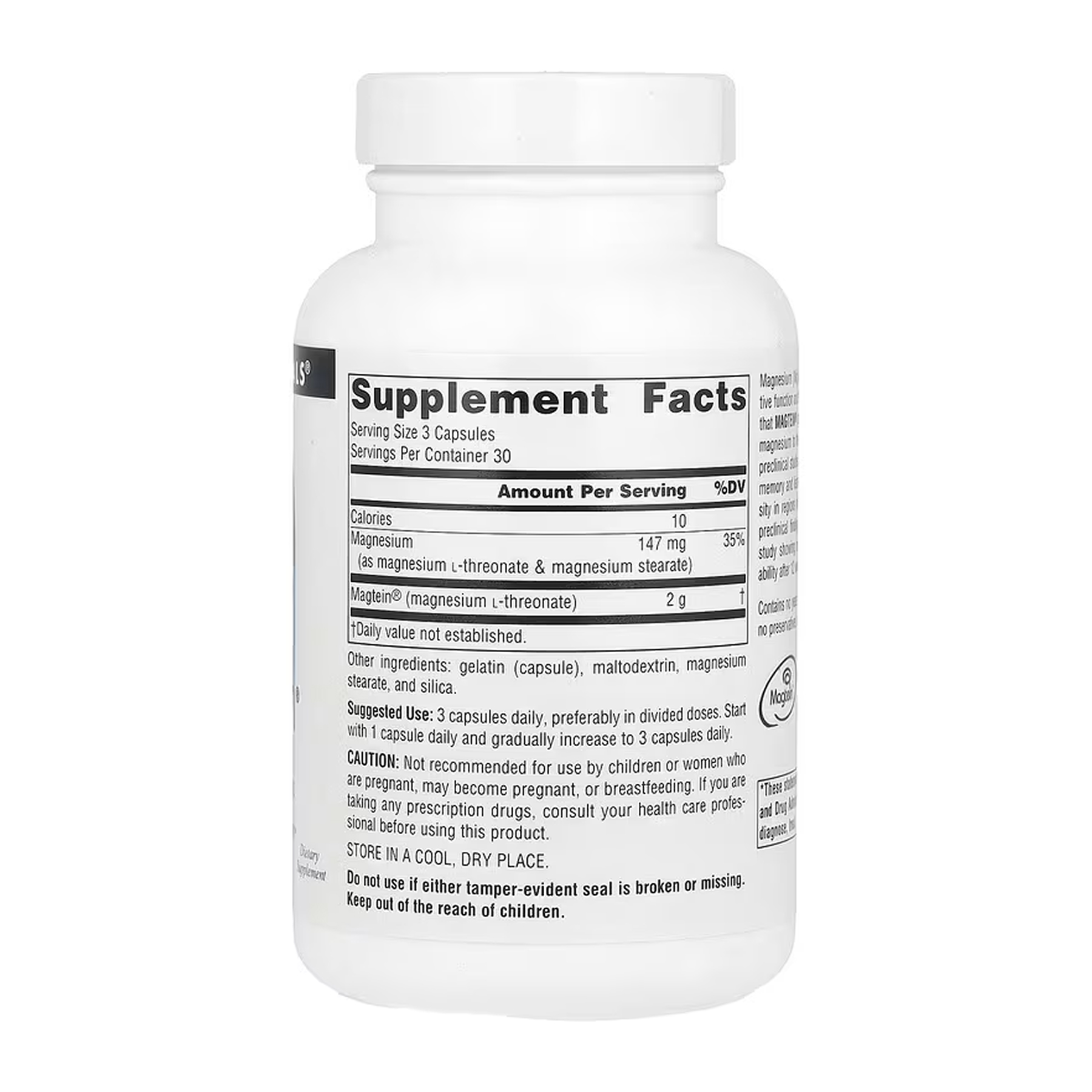 Source Naturals Magtein® - 90 caps 2023-10-5895