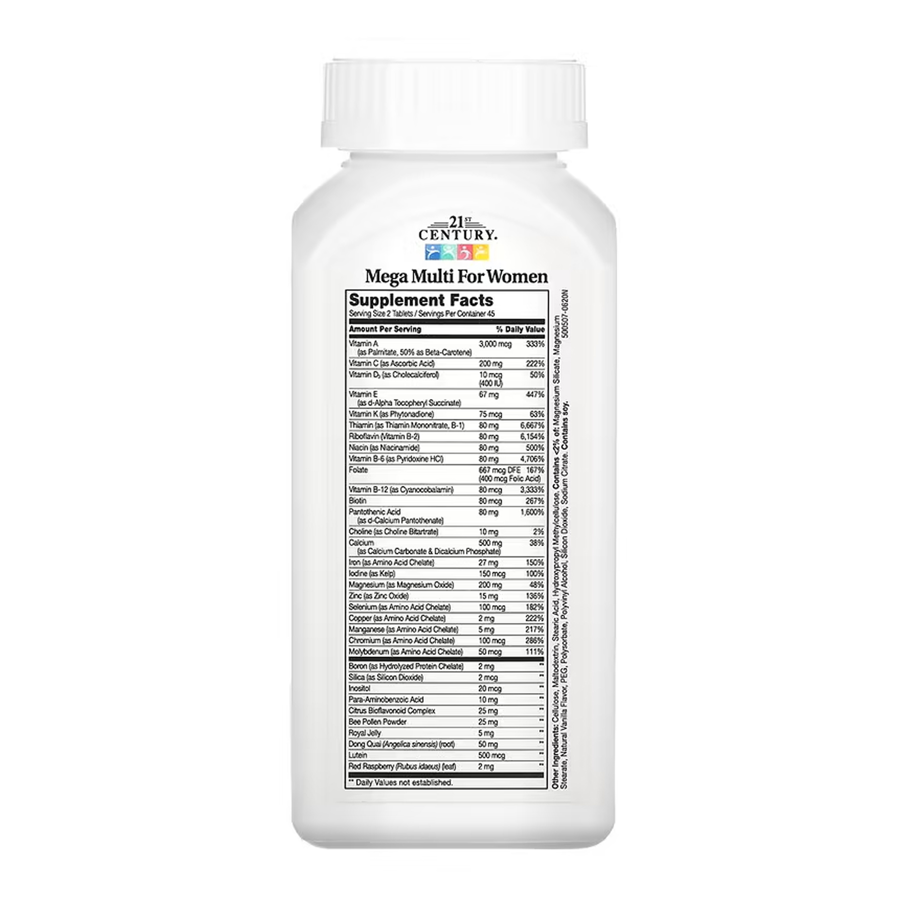 21st Century Mega Multi For Women - 90 tabs 2023-10-7117
