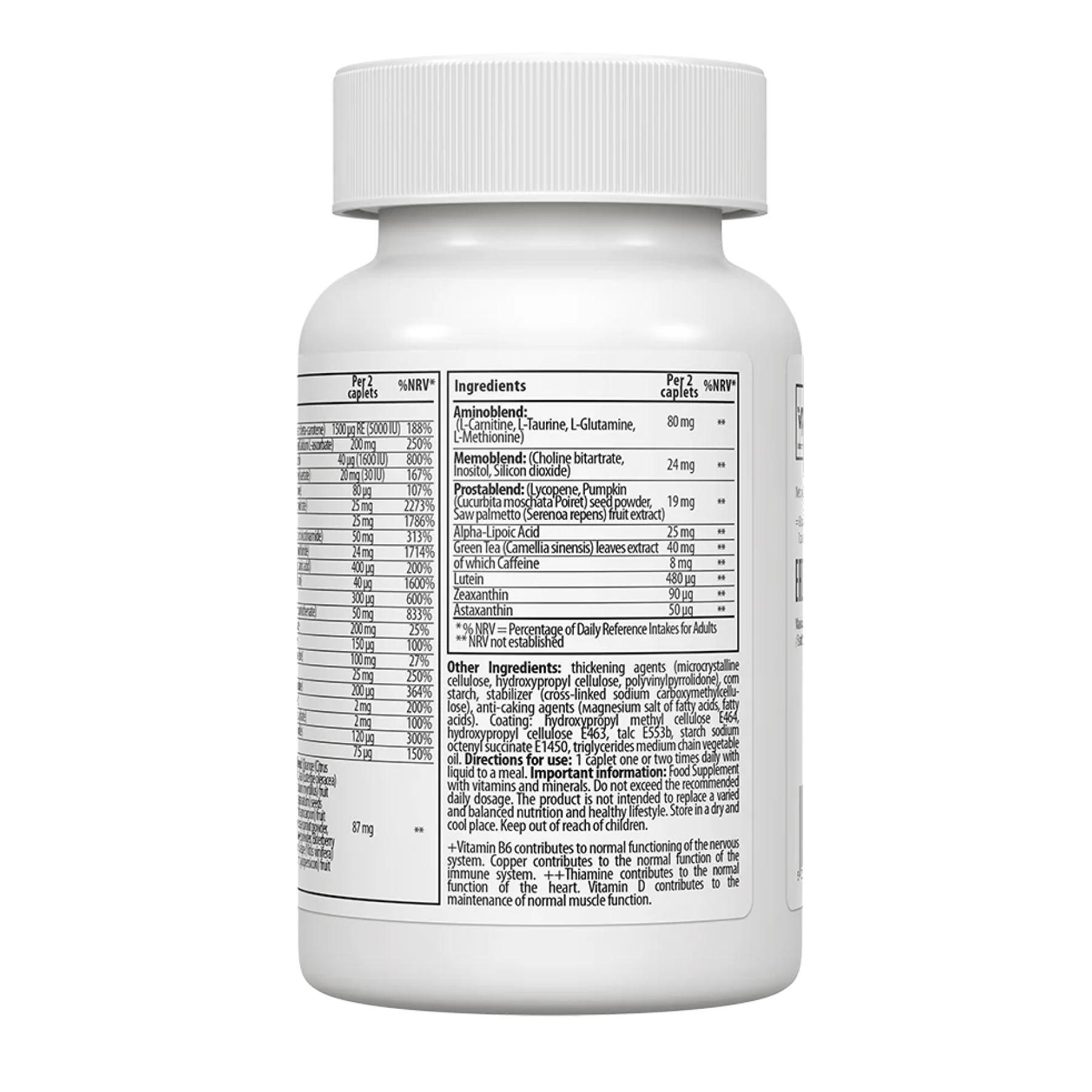 VPLab Men's Multivitamin Formula - 60 caps 2023-10-3879