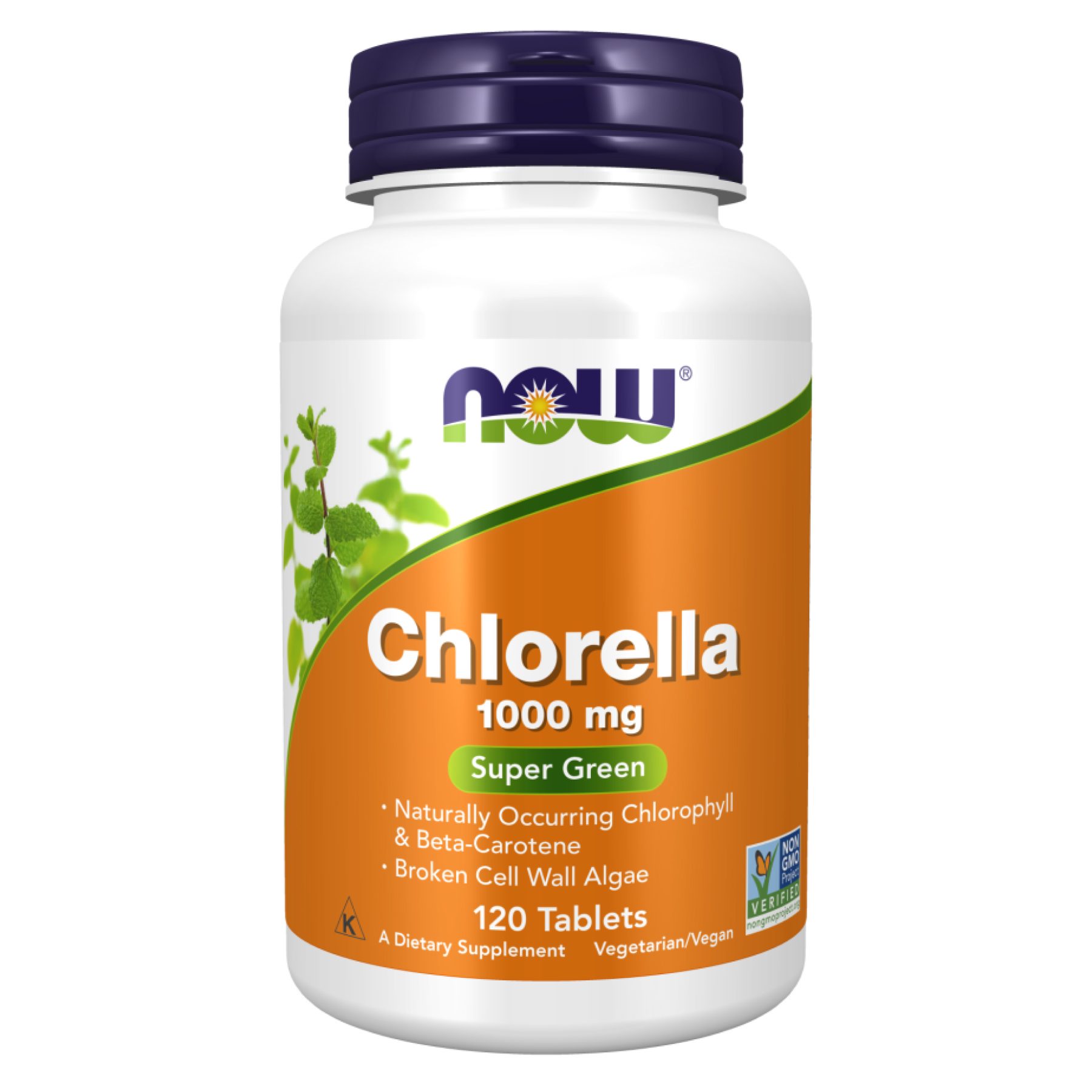 Now Foods Chlorella 1000mg - 120 tabs 2022-10-2598