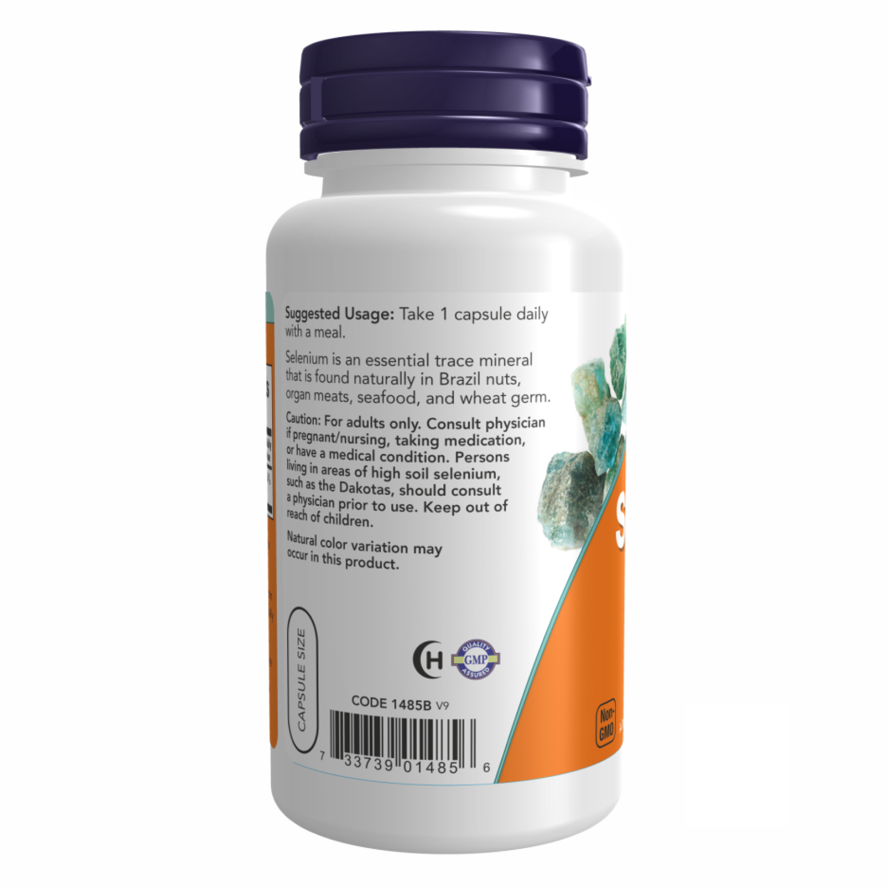 Now Foods Selenium 200 mcg - 90 vcaps 2022-10-0043