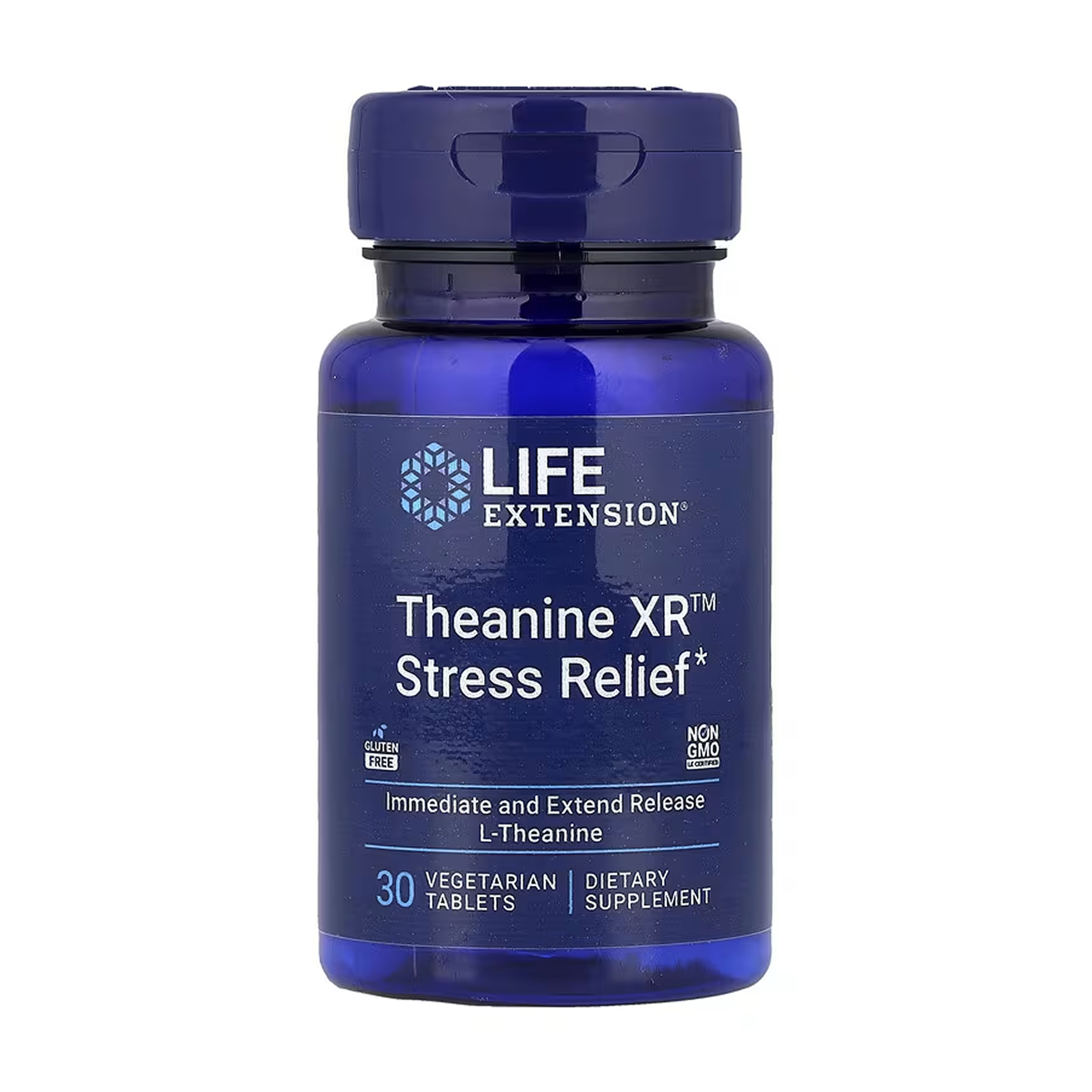 Life Extension Theanine XR™ Stress Relief - 30 vegetarian tablets (До 12.26) 2024-11-0305