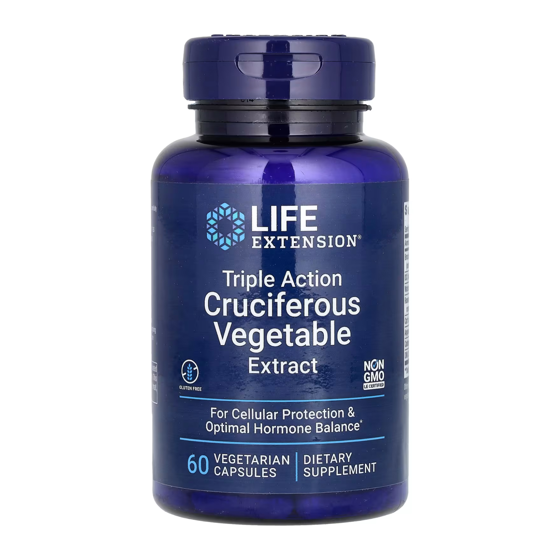 Life Extension Triple Action Cruciferous Vegetable Extract - 60 vcaps 2022-10-1889