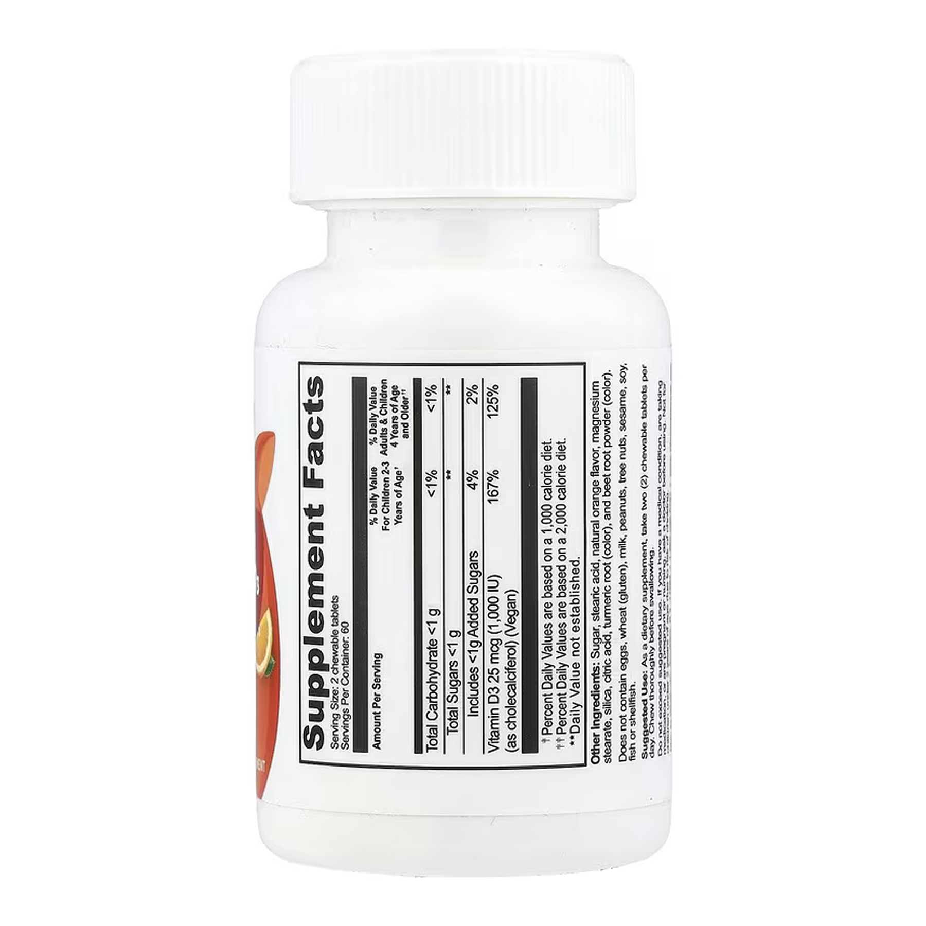 Lifeable VitaWorks Kids Vitamin D - 120 chewables 2023-10-7255
