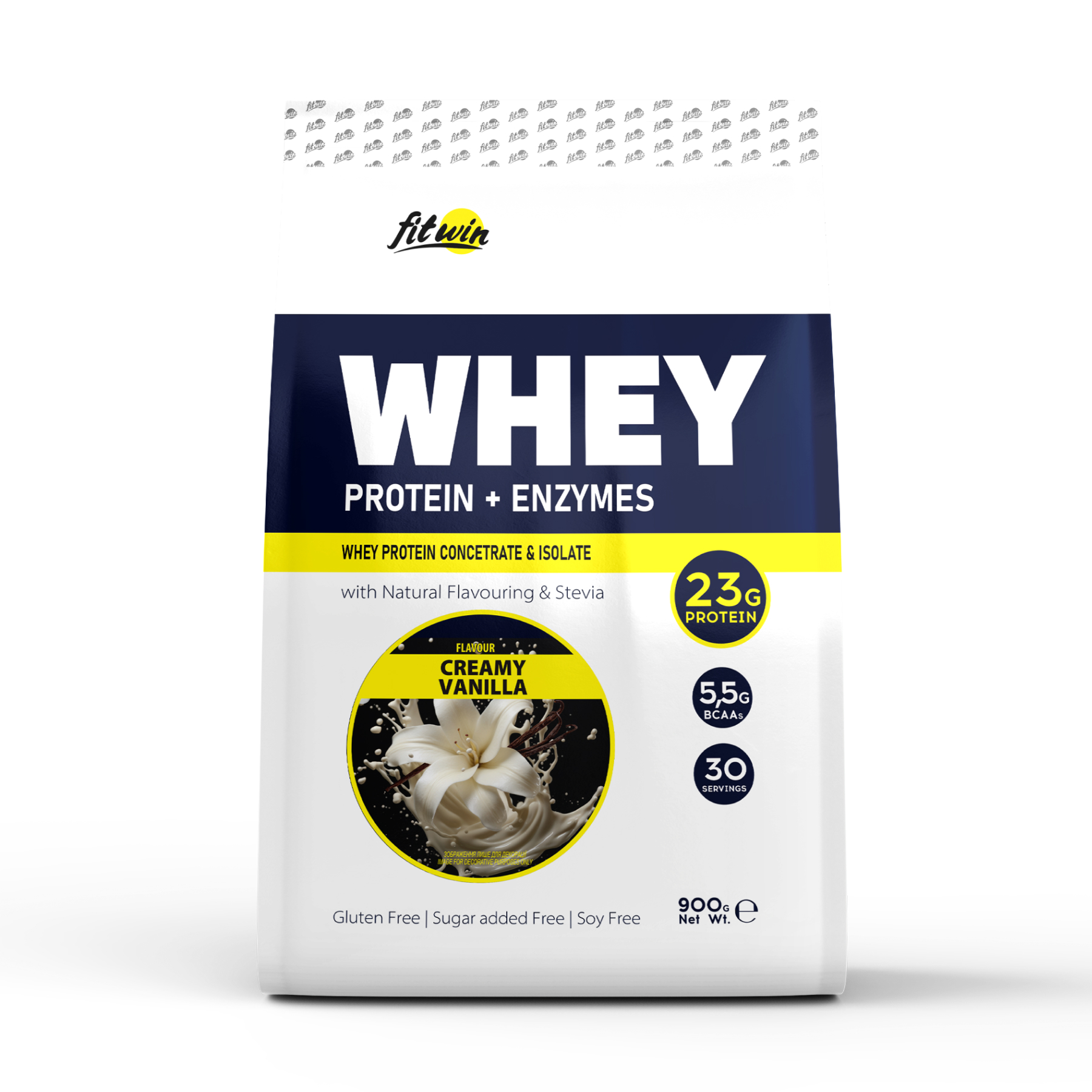 FitWin Whey - 900g Creamy Vanilla 2023-10-2060