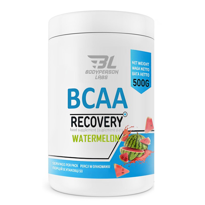 Bodyperson Labs BCAA Recovery - 500g Watermelon 2022-09-0134