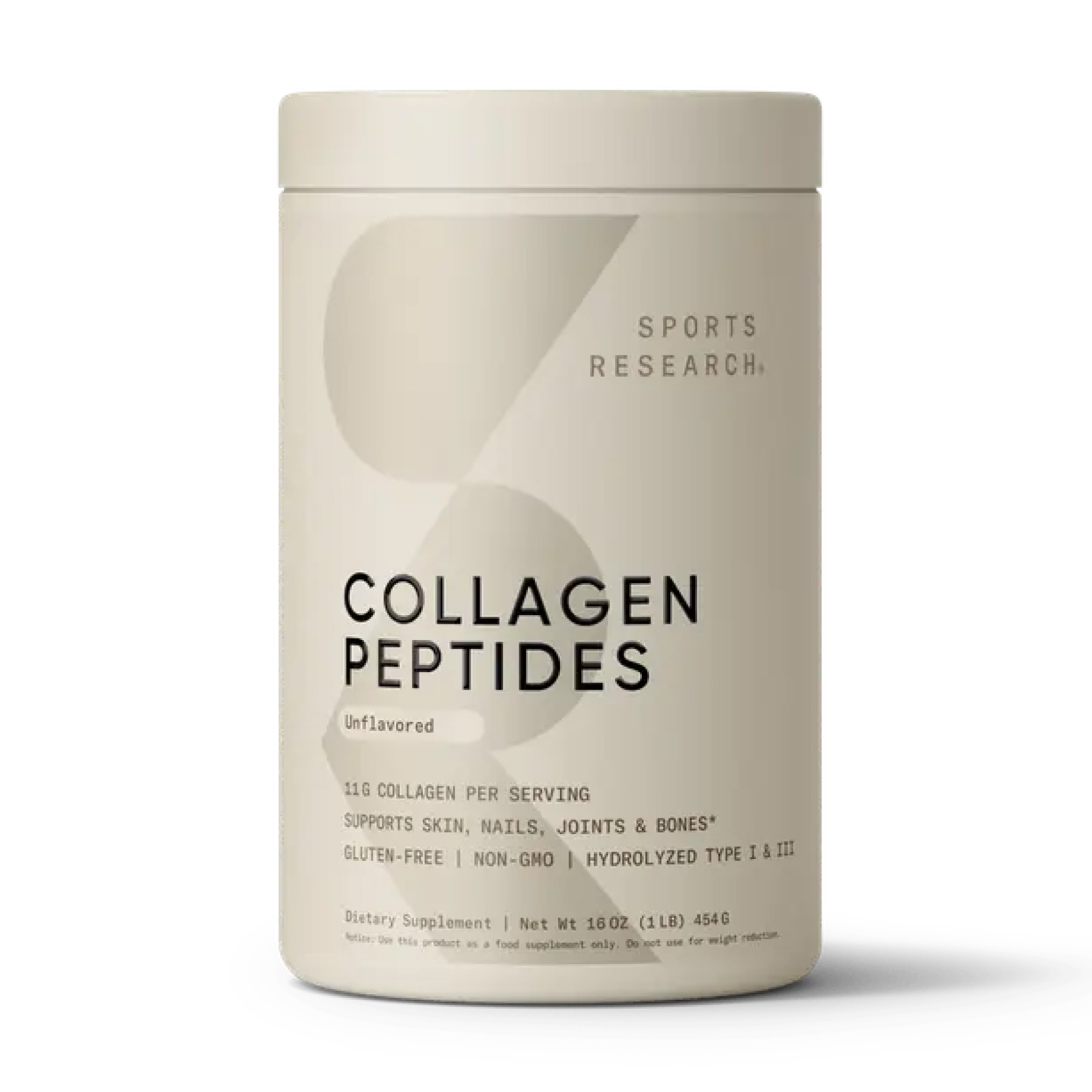 Sport Research Collagen Peptides - 454g Unflavored 2023-10-3441