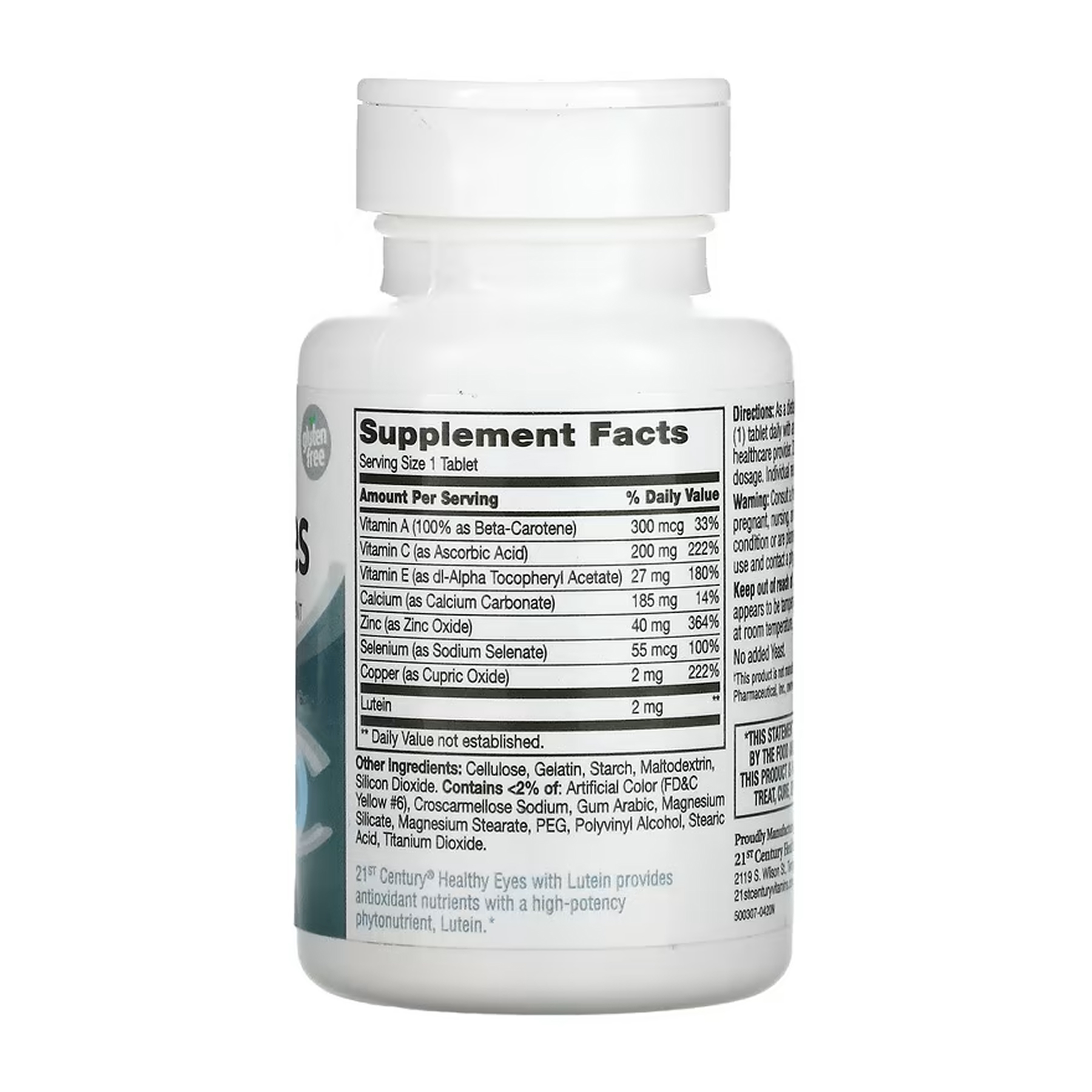 21st Century Healthy Eyes with Lutein - 60 tabs 2023-10-7067