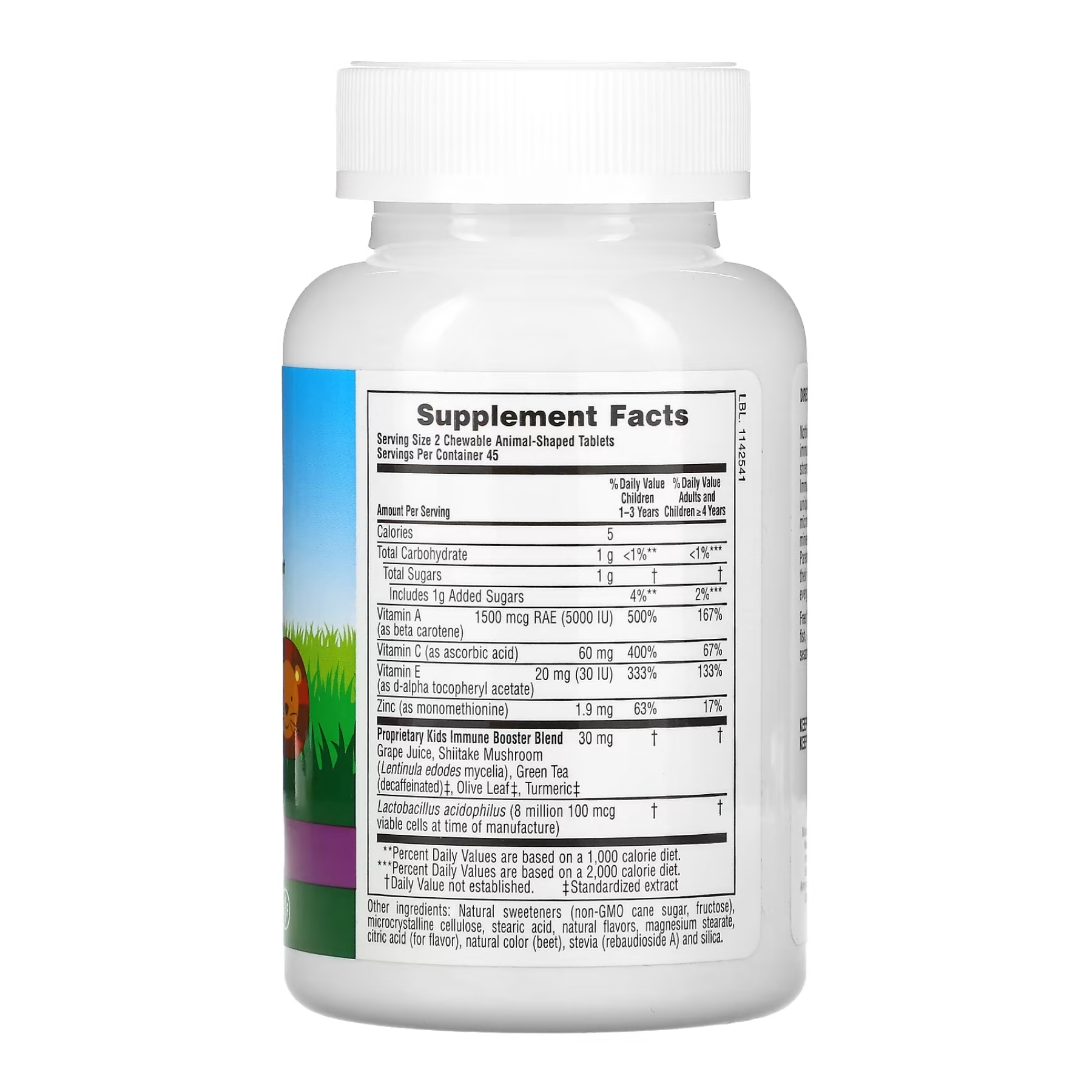Nature's Plus Immune Booster Chewable - 90 tabs 2022-10-2859