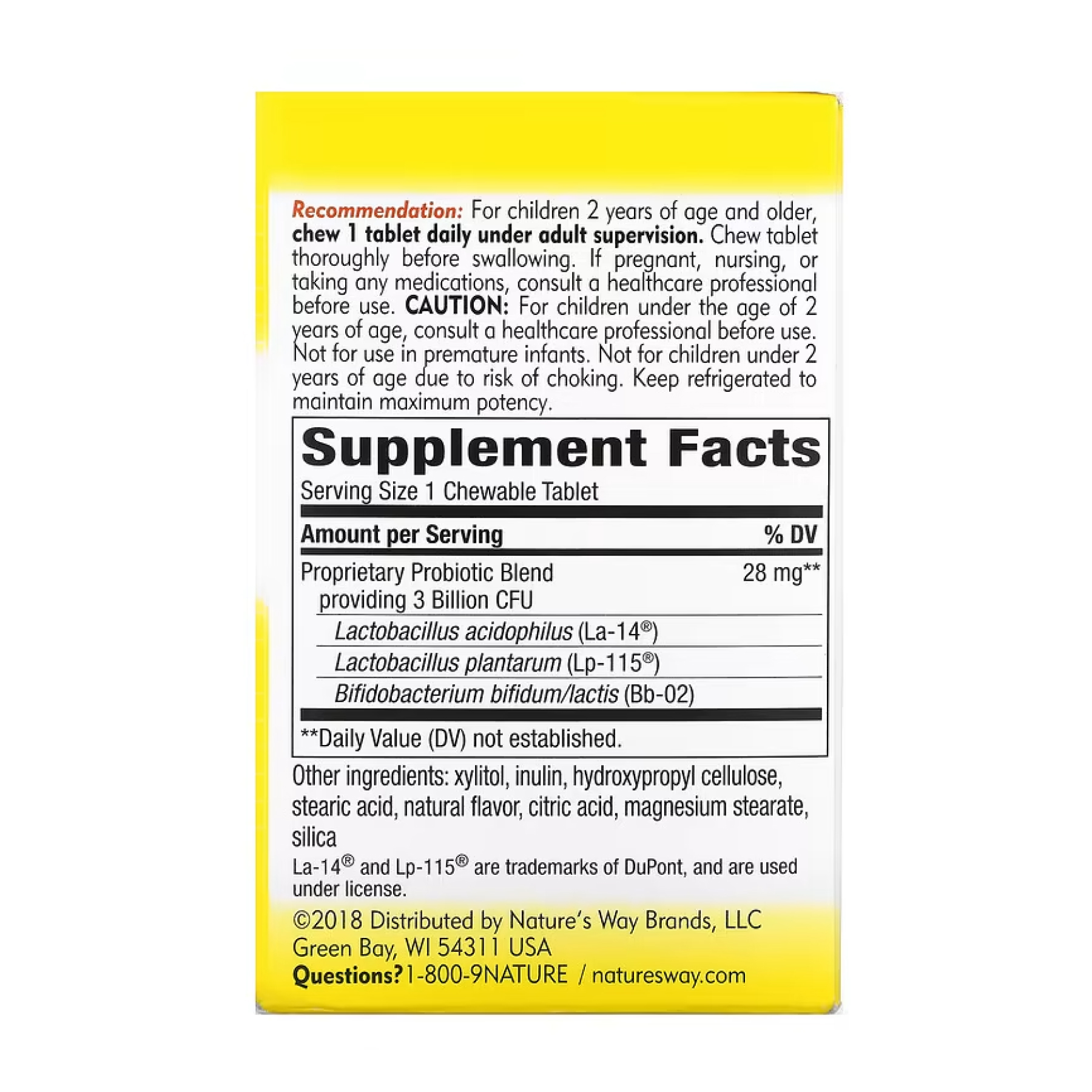 Nature's Way Primadophilus® - 30 tabs Orange 2023-10-2175