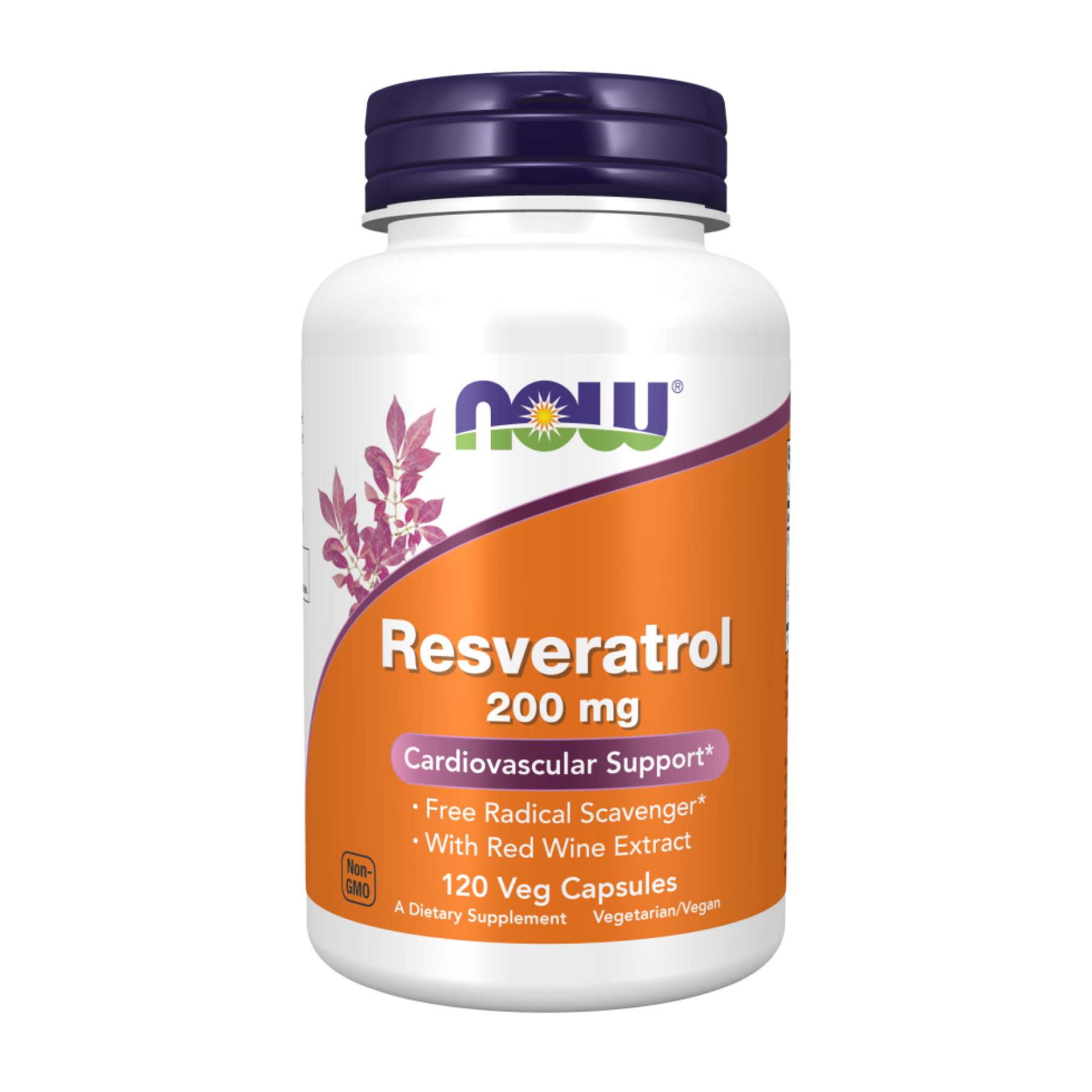 Now Foods Resveratrol 200 mg - 120 vcaps 2023-10-2494