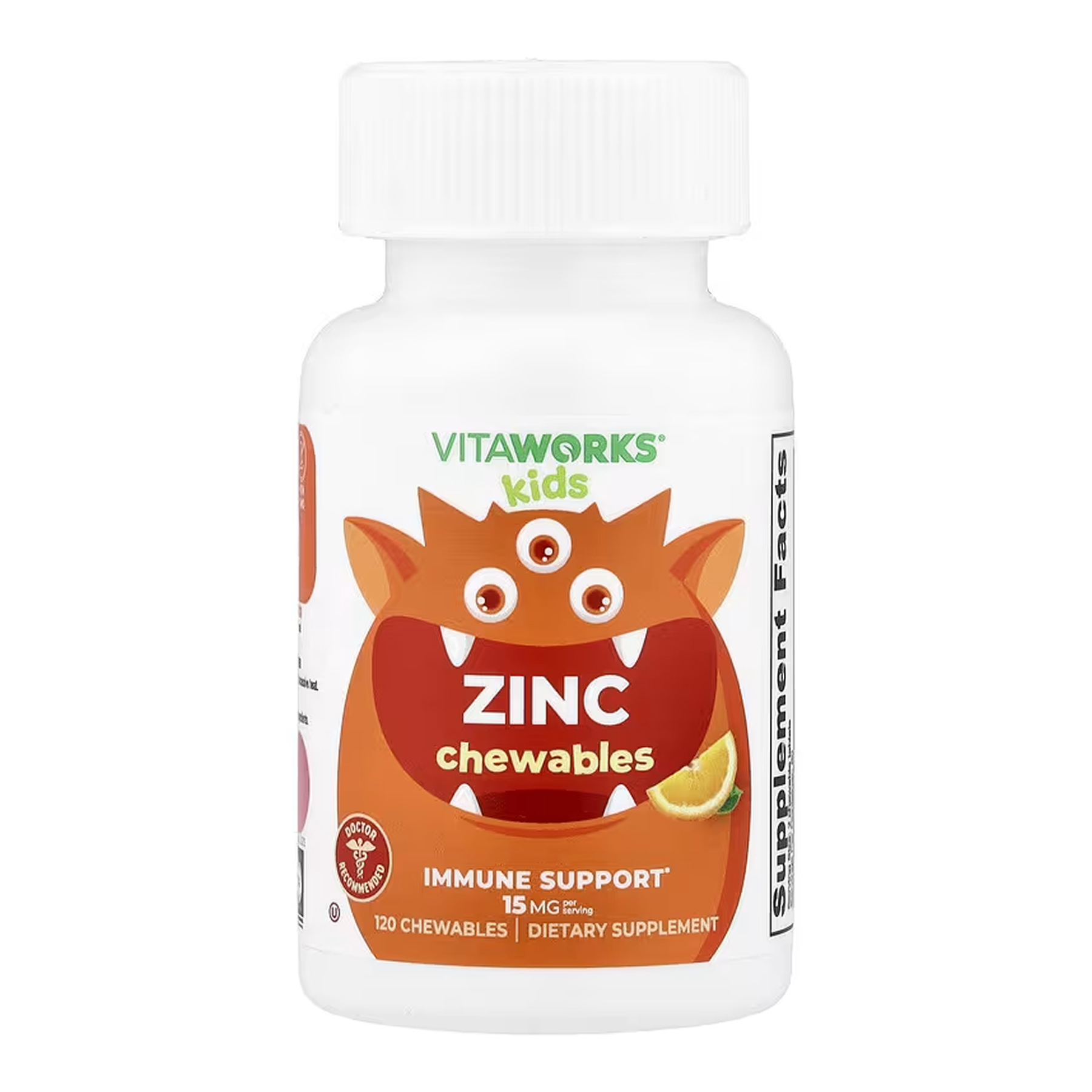 Lifeable VitaWorks Kids Zinc - 120 chewables 2023-10-7256