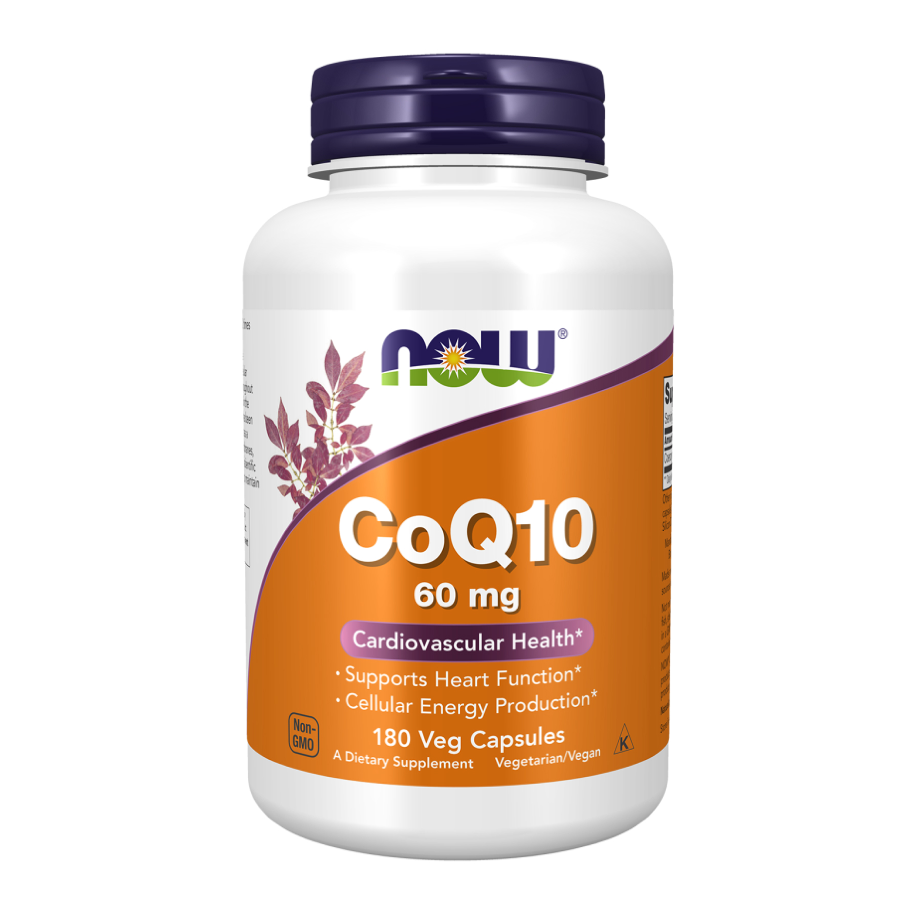 Now Foods CoQ10 60mg - 180 vcaps 2023-10-4548
