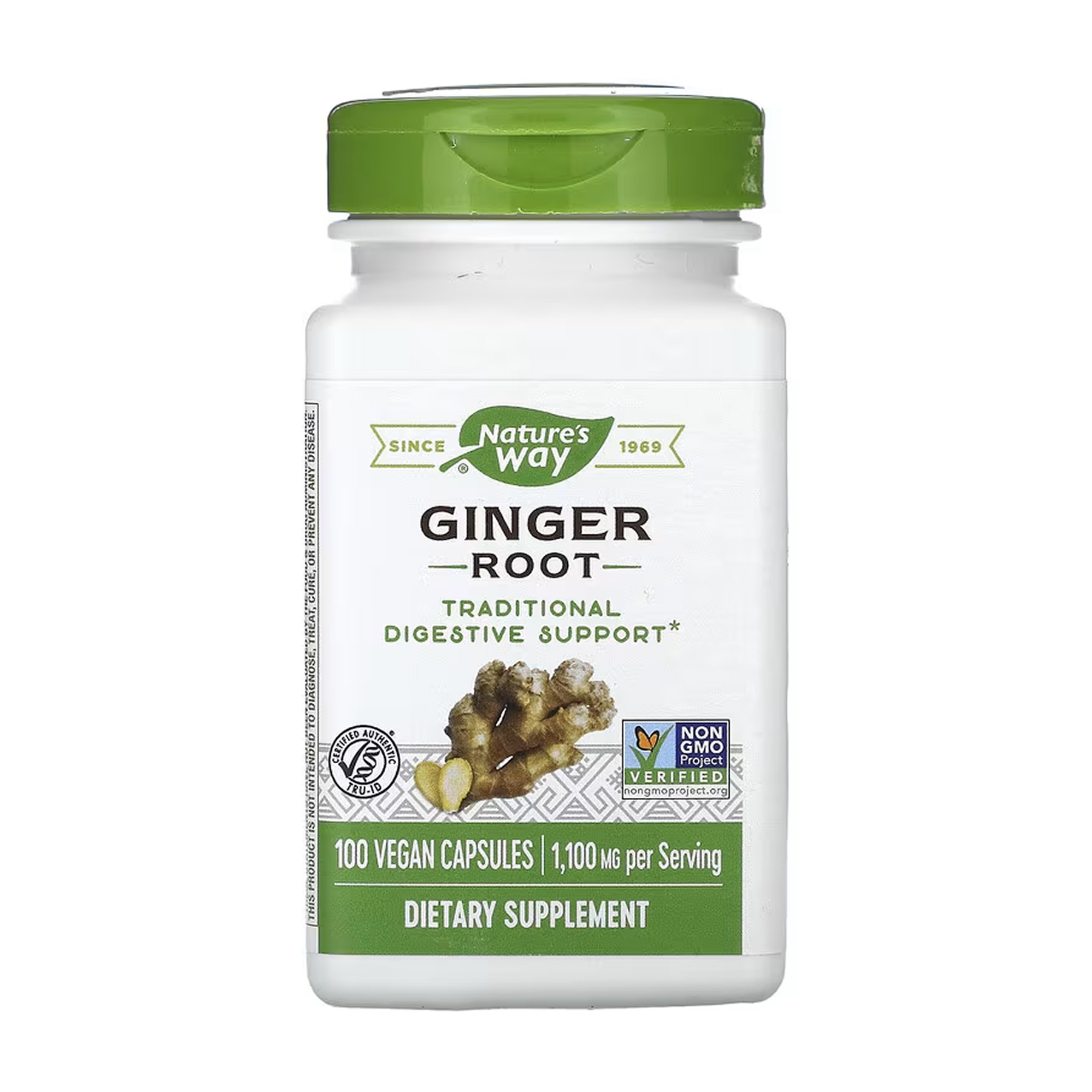 Nature's Way Ginger Root - 100 vcaps 2023-10-6409