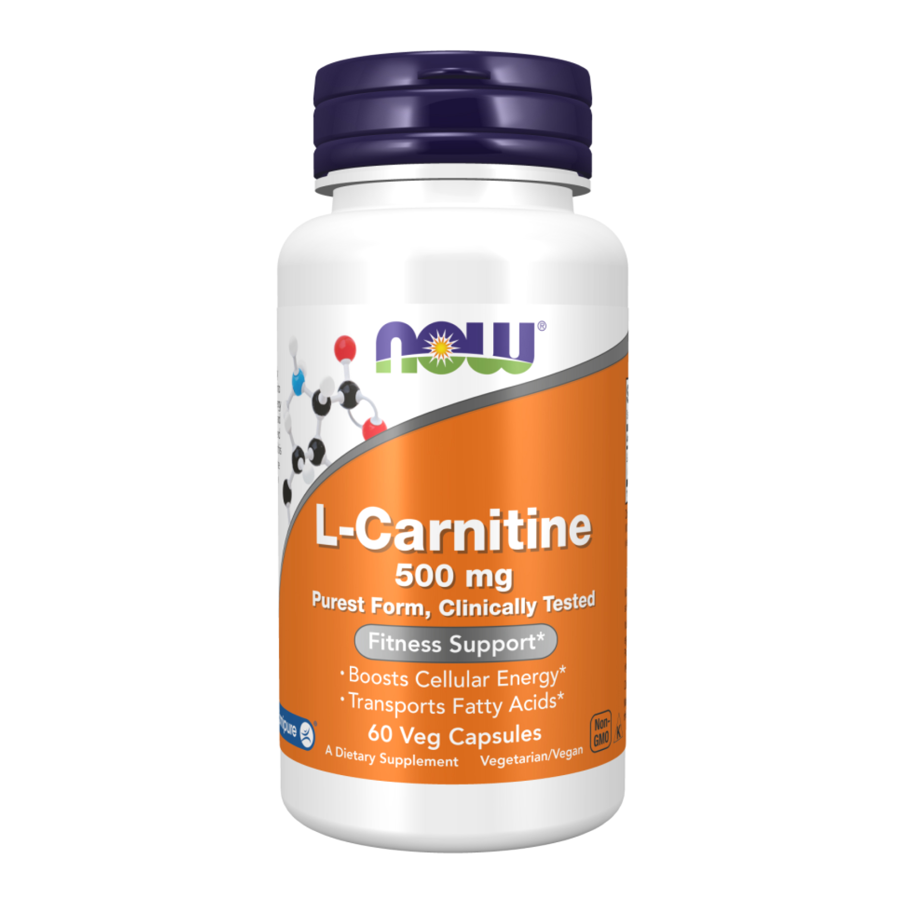 Now Foods L-Carnitine 500mg - 60 vcaps 2022-10-1991