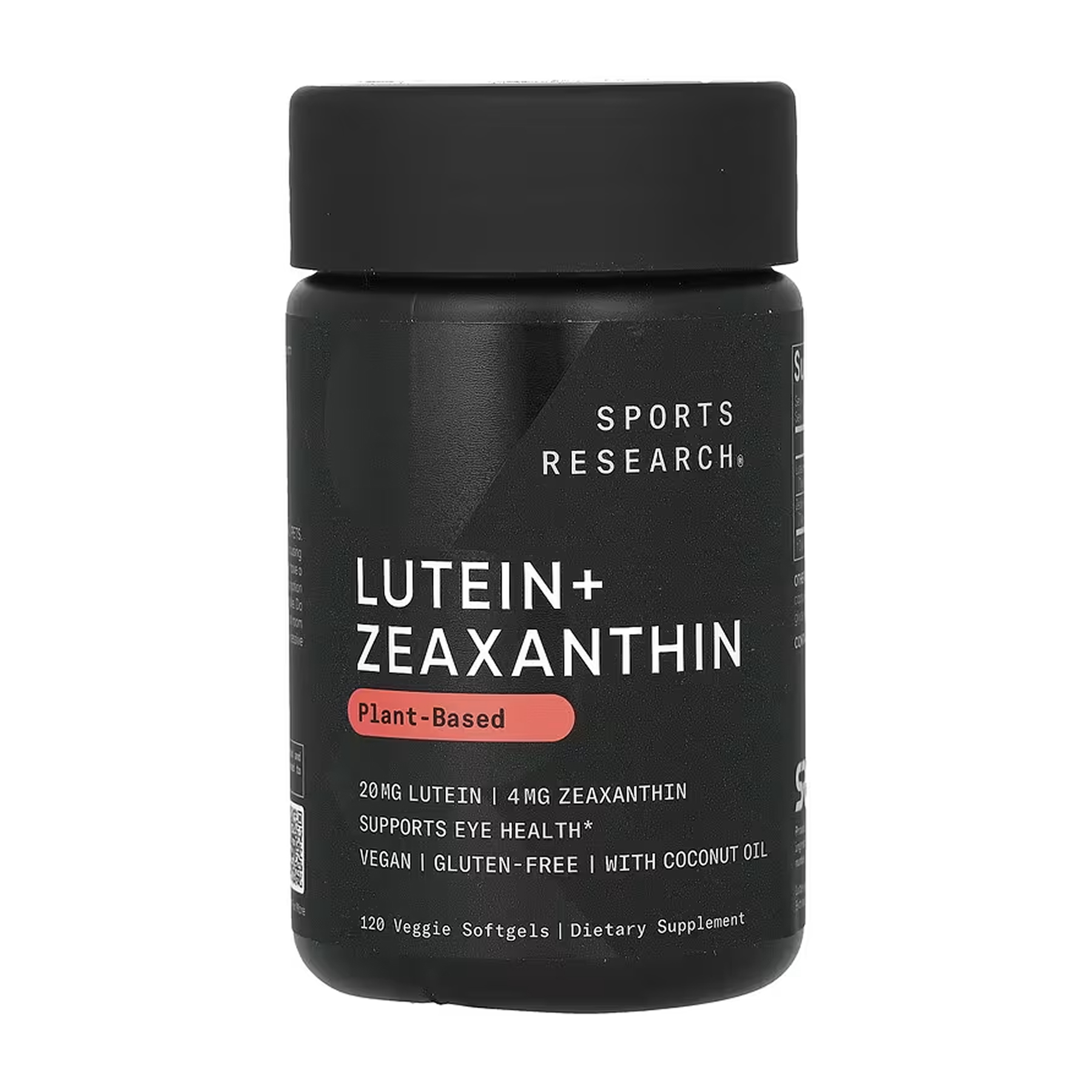 Sport Research Lutein + Zeaxanthin 20mg - 120 veggie softgels 2023-10-6170