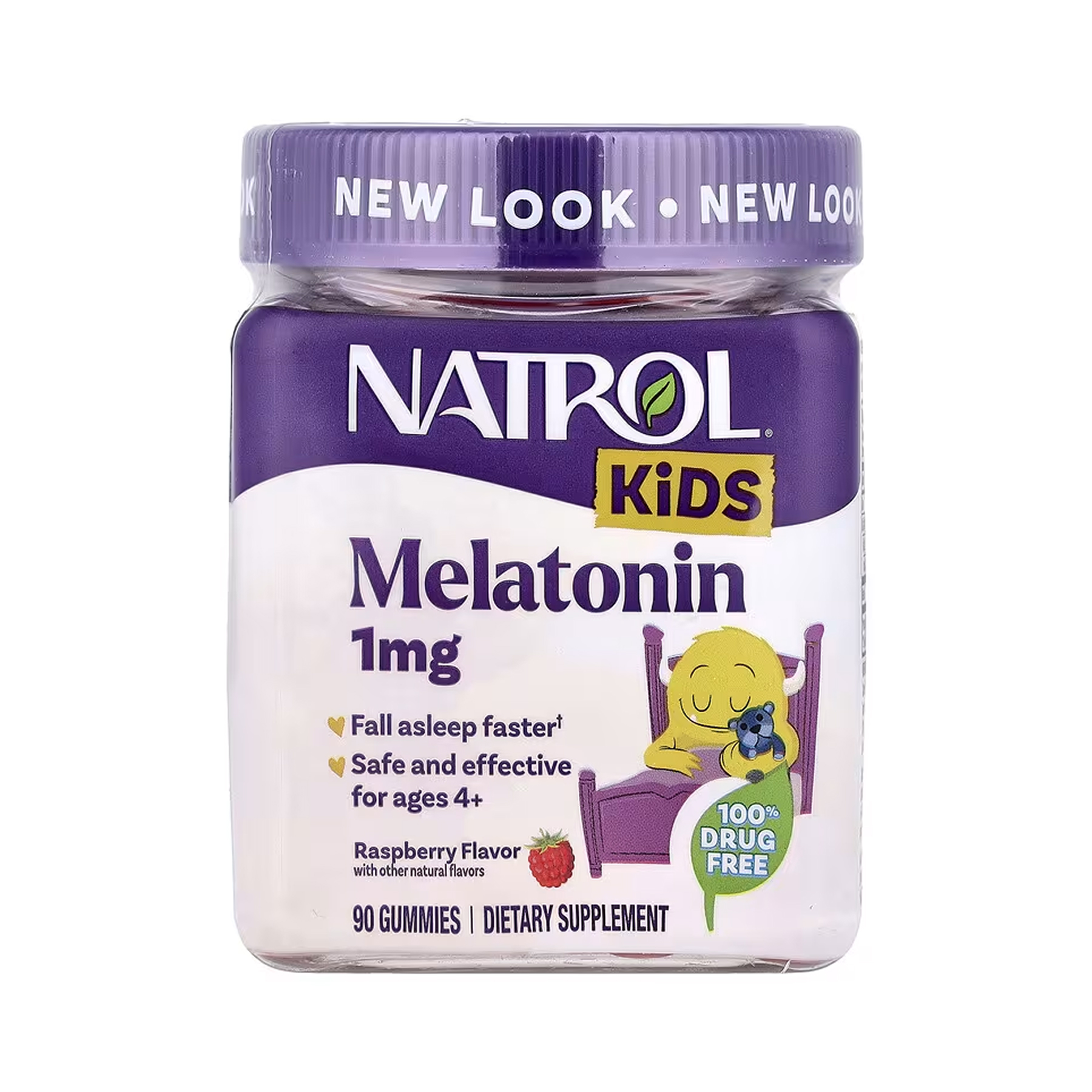 NATROL Kids Melatonin 1mg - 90 gummies 2023-10-6215