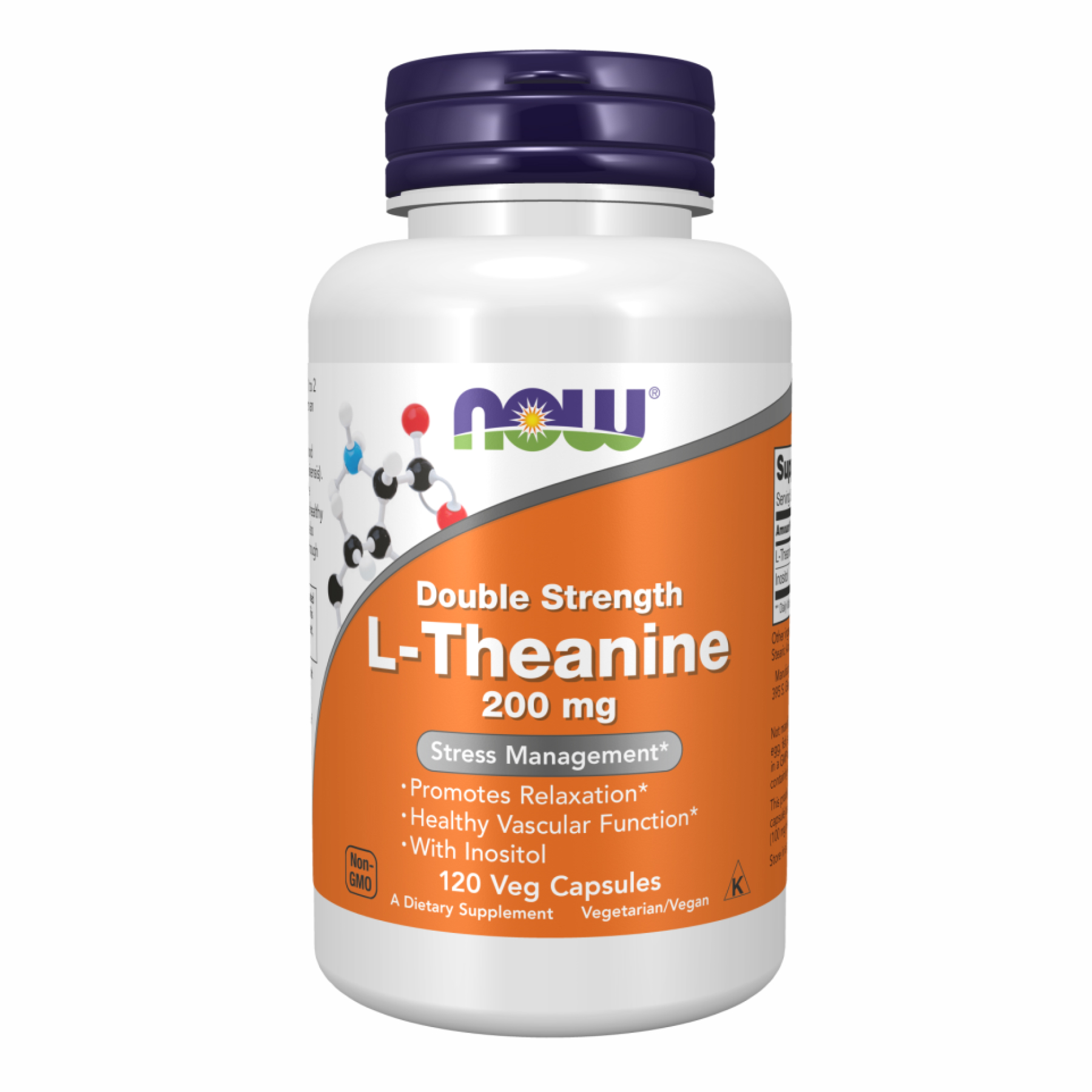Now Foods L-Theanine 200mg - 120 vcaps 2022-10-2551