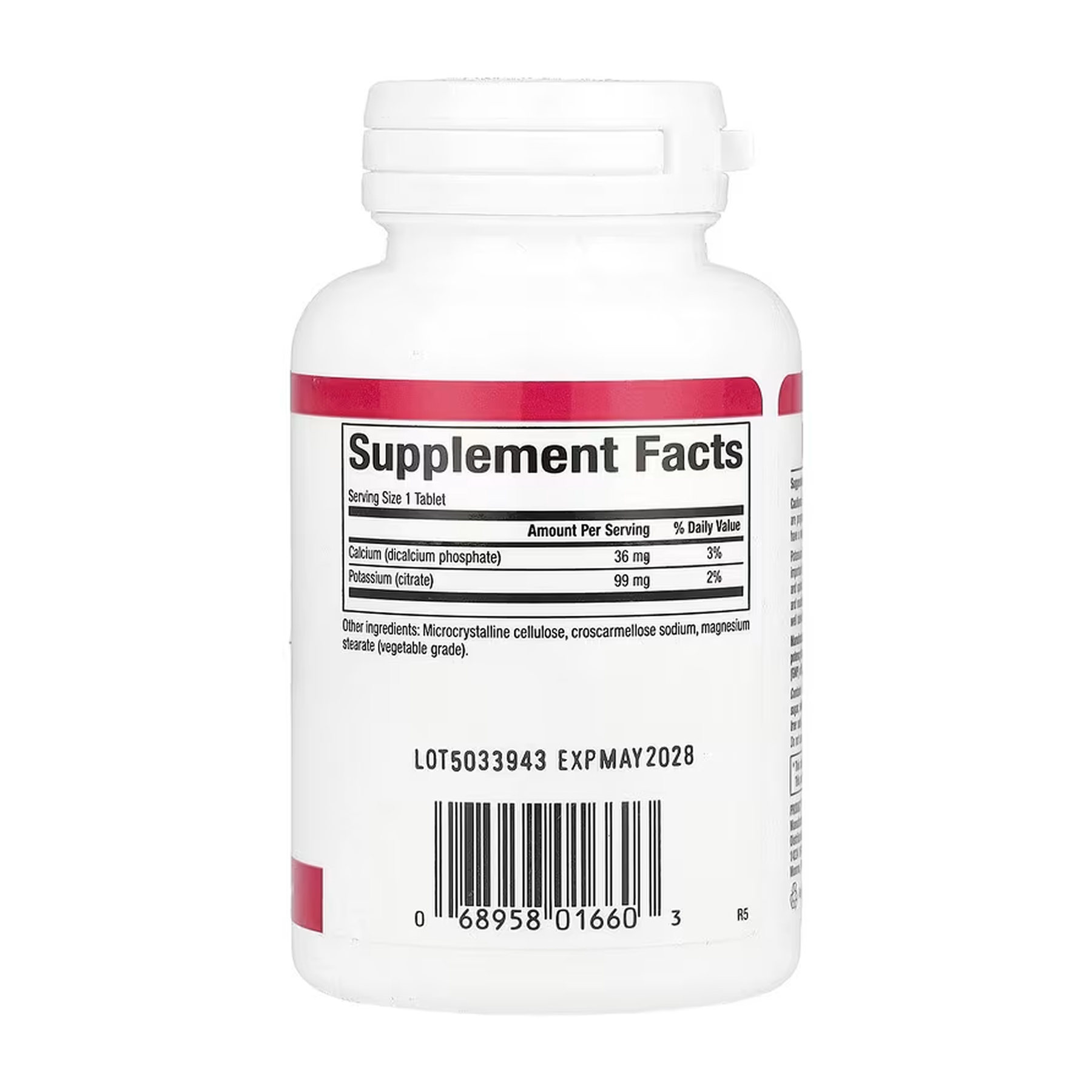 Natural Factors Potassium Citrate 99mg - 90 tabs 2023-10-6559