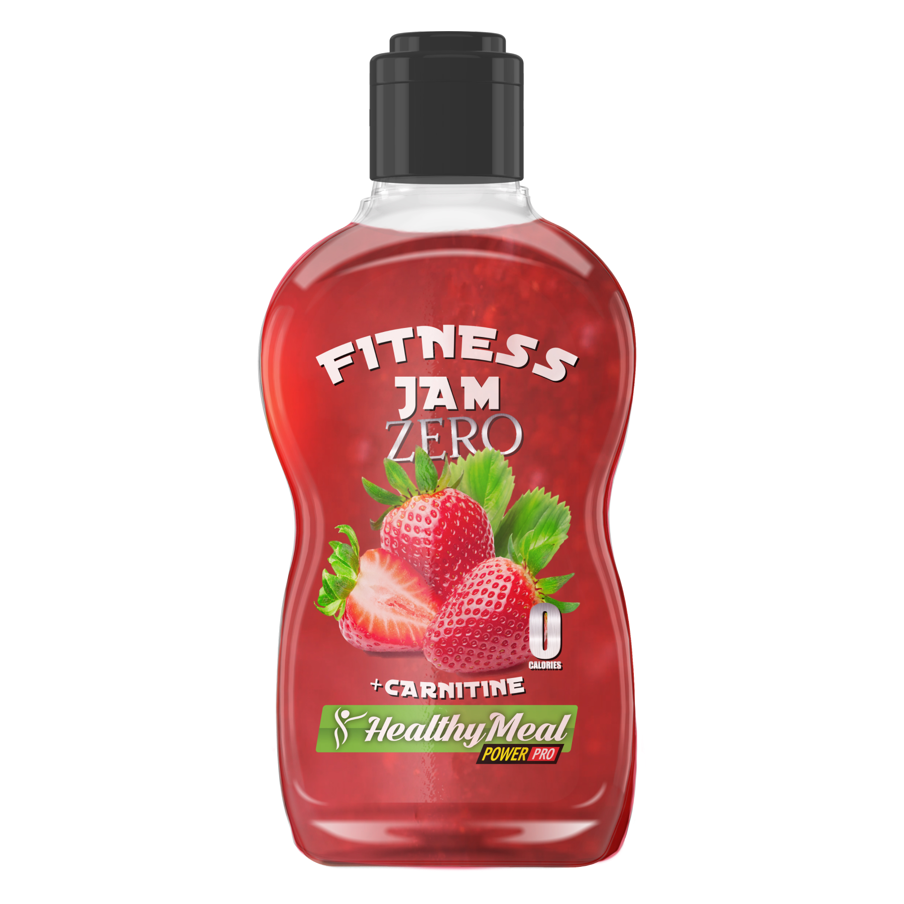Power Pro Fitnes Jam Sugar Free + L Carnitine - 200g Strawberry 2022-10-2423