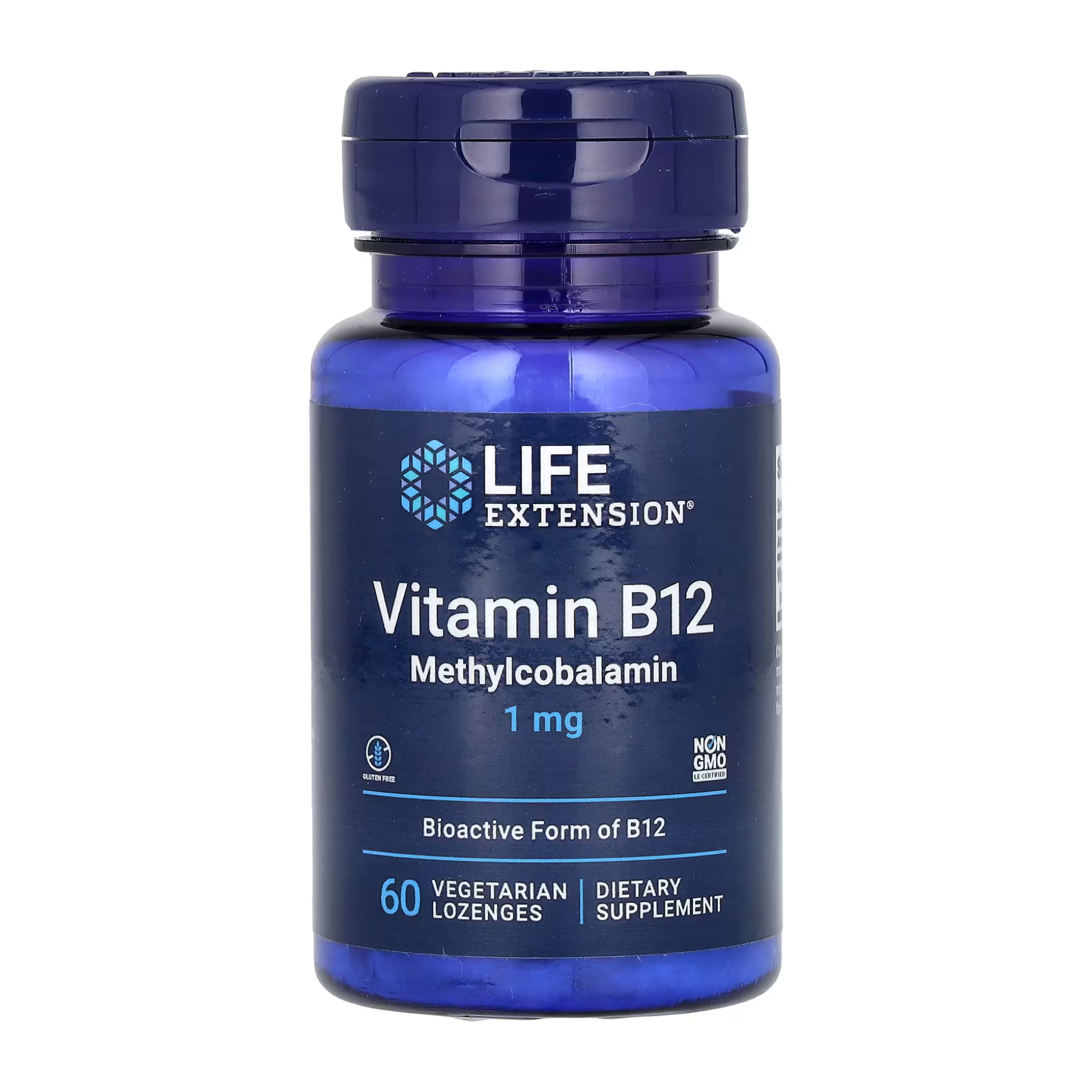 Life Extension Vitamin B12 Methylcobalamin 1 mg - 60 vcaps 2022-10-1891