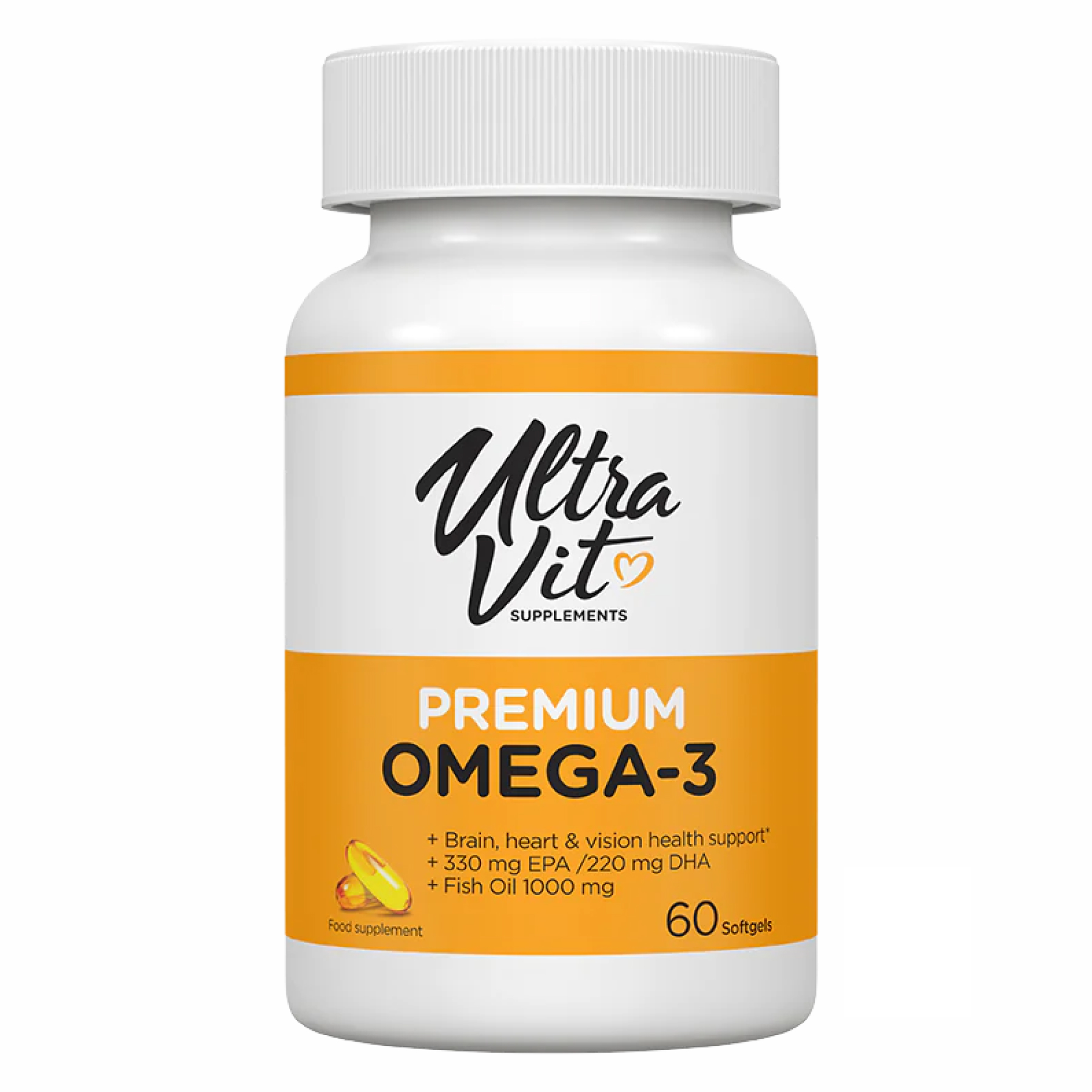 VPLab Premium Omega-3 - 60 Softgels 2022-10-0317