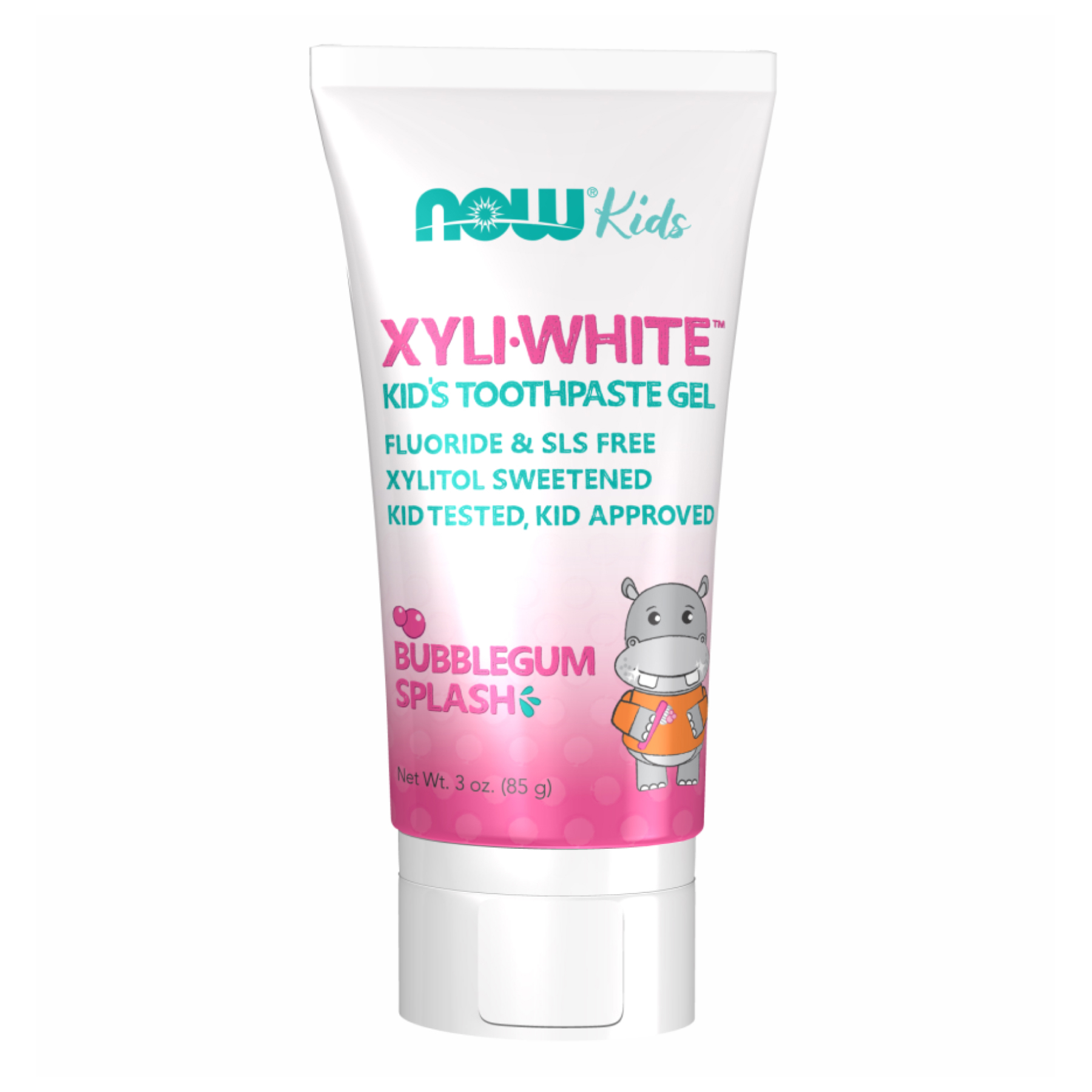 Now Foods Kid's Xyliwhite (TM) - 85g Bublegum 2022-10-1334
