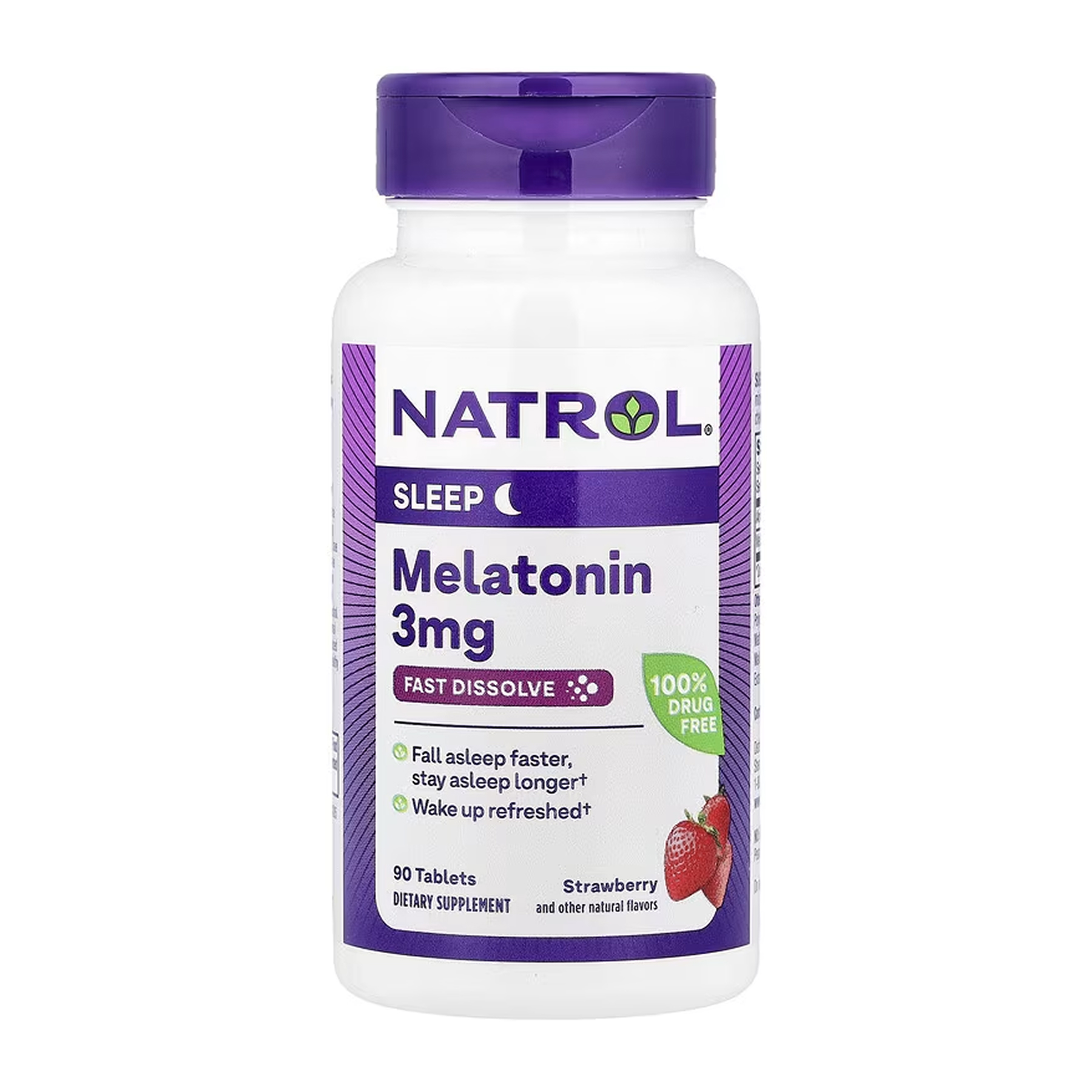 NATROL Melatonin 3mg - 90 tabs 2023-10-6216