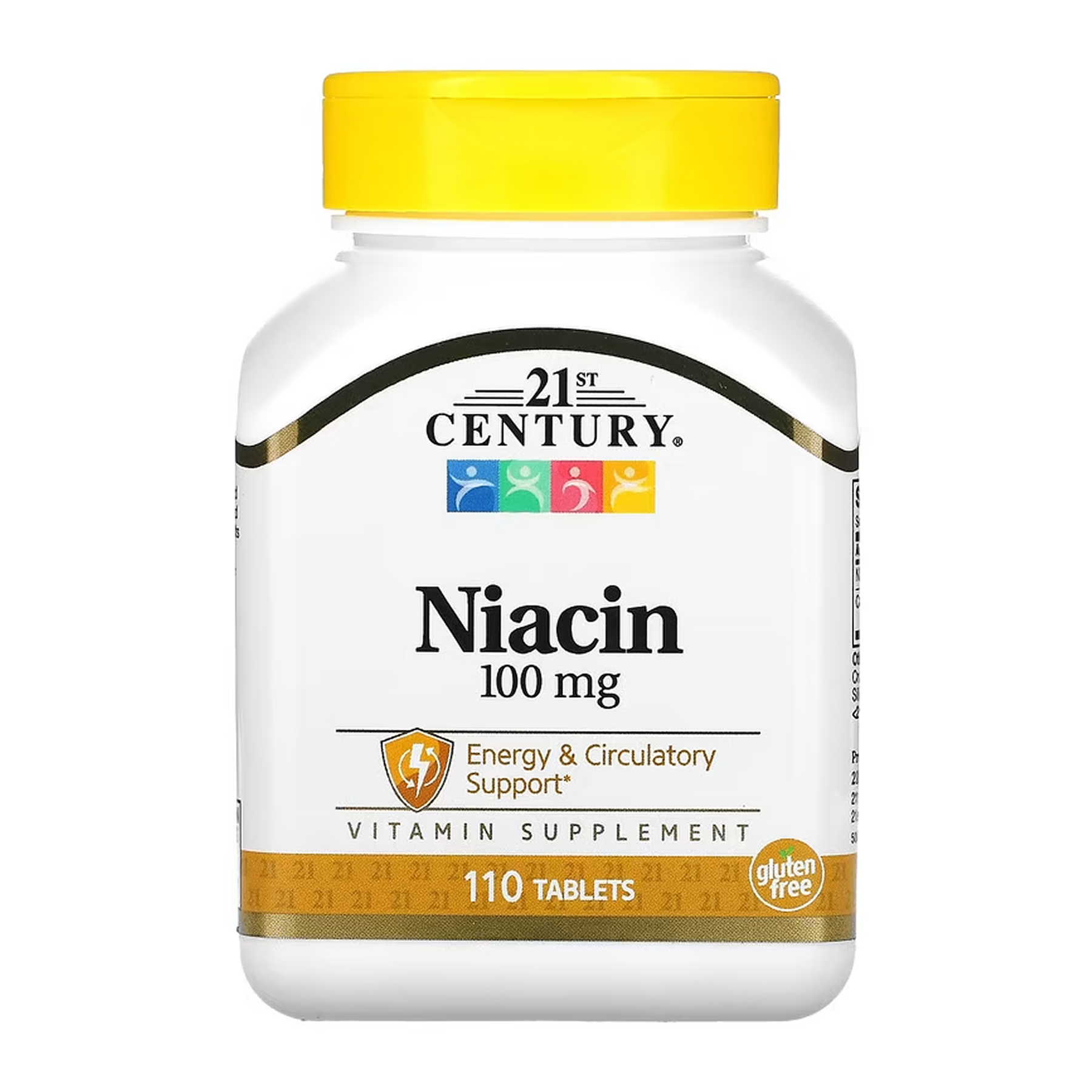 21st Century Niacin 100 mg - 110 tabs 2023-10-7120