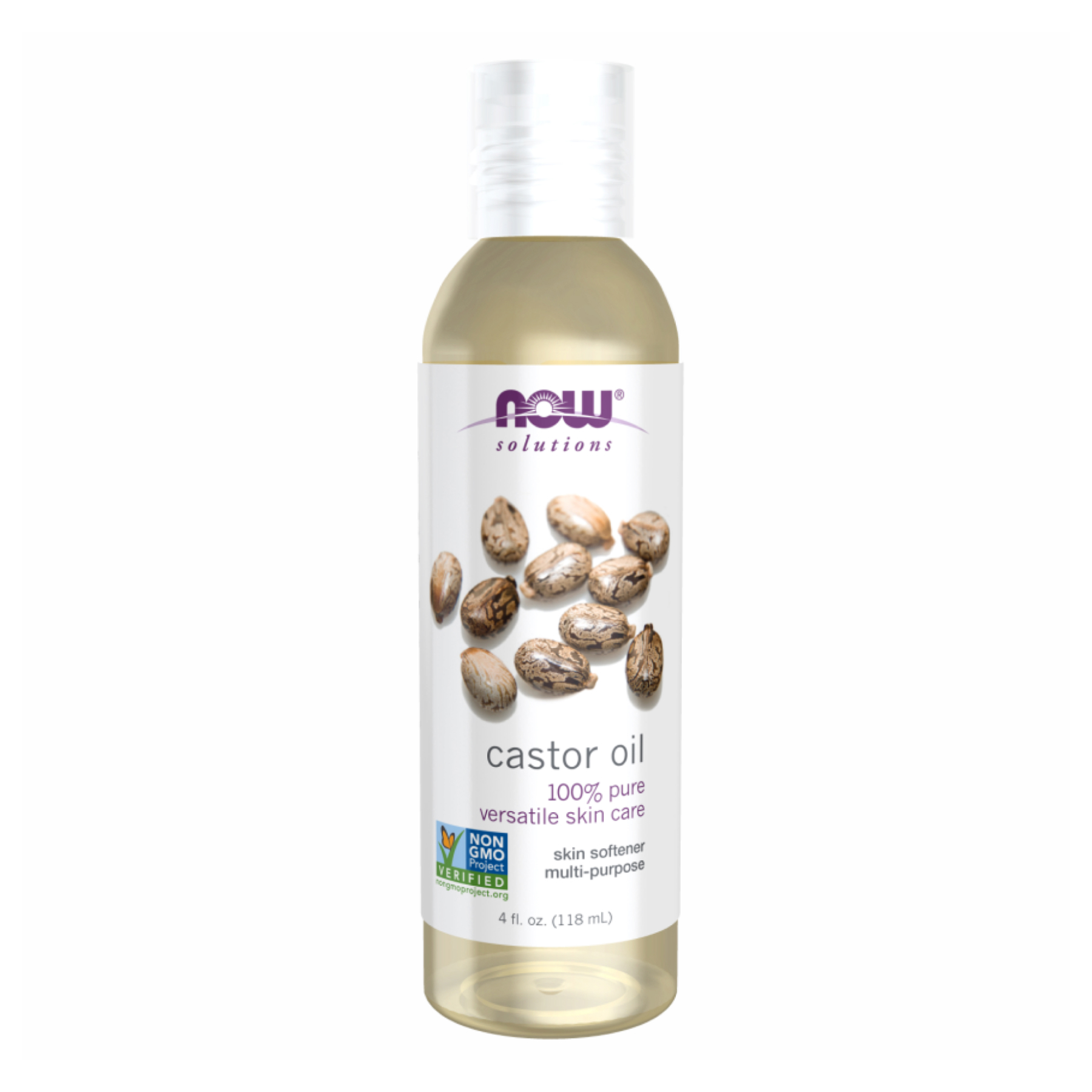Now Foods Castor Oil - 118 ml pure 100-66-4799148-20