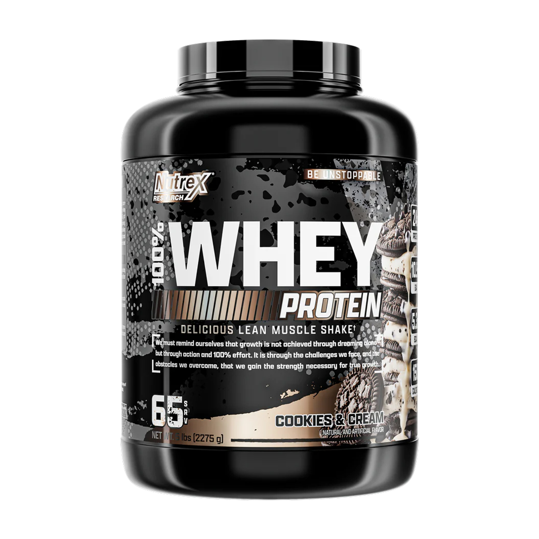 Nutrex 100% Whey Protein - 2265g Vanilla 2022-09-9932