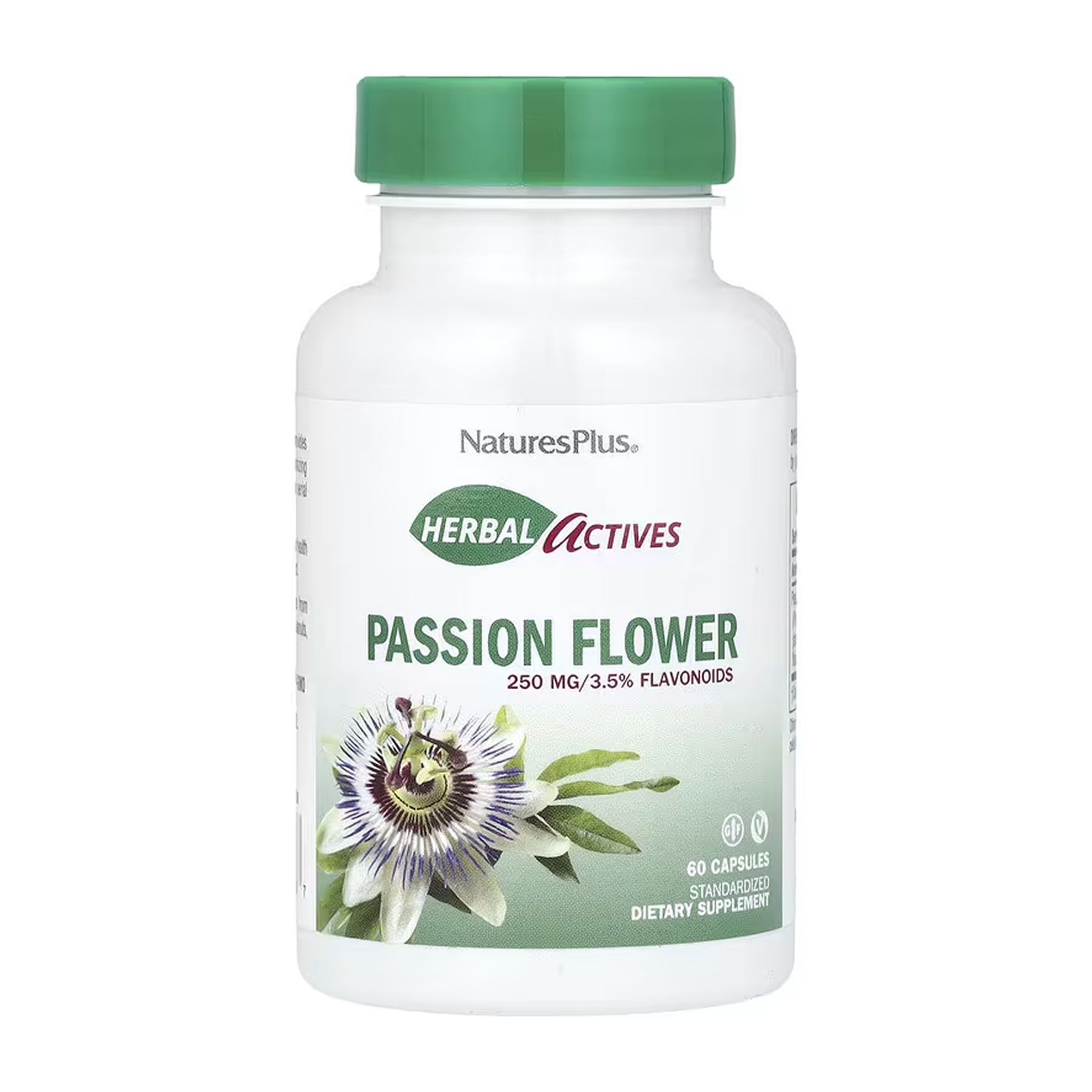 Nature's Plus Passion Flower 250 mg - 60 vcaps 2023-10-6119