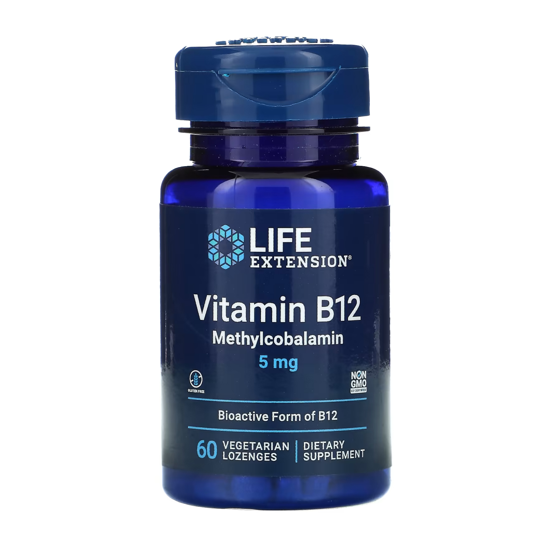 Life Extension Vitamin B12 Methylcobalamin 5 mg - 60 vcaps 2022-10-1892