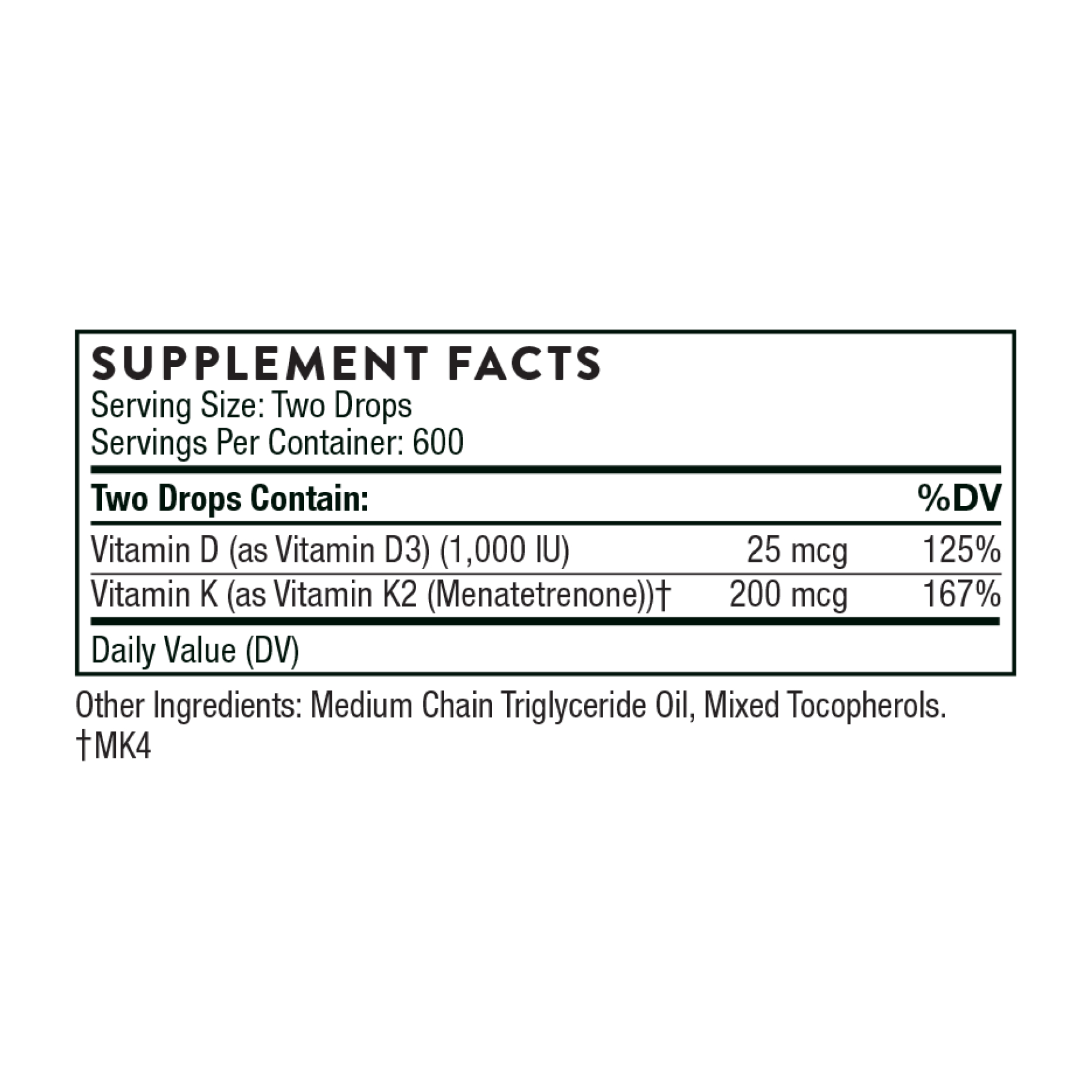 Thorne Vitamin D+K2 - 1oz 2023-10-3061