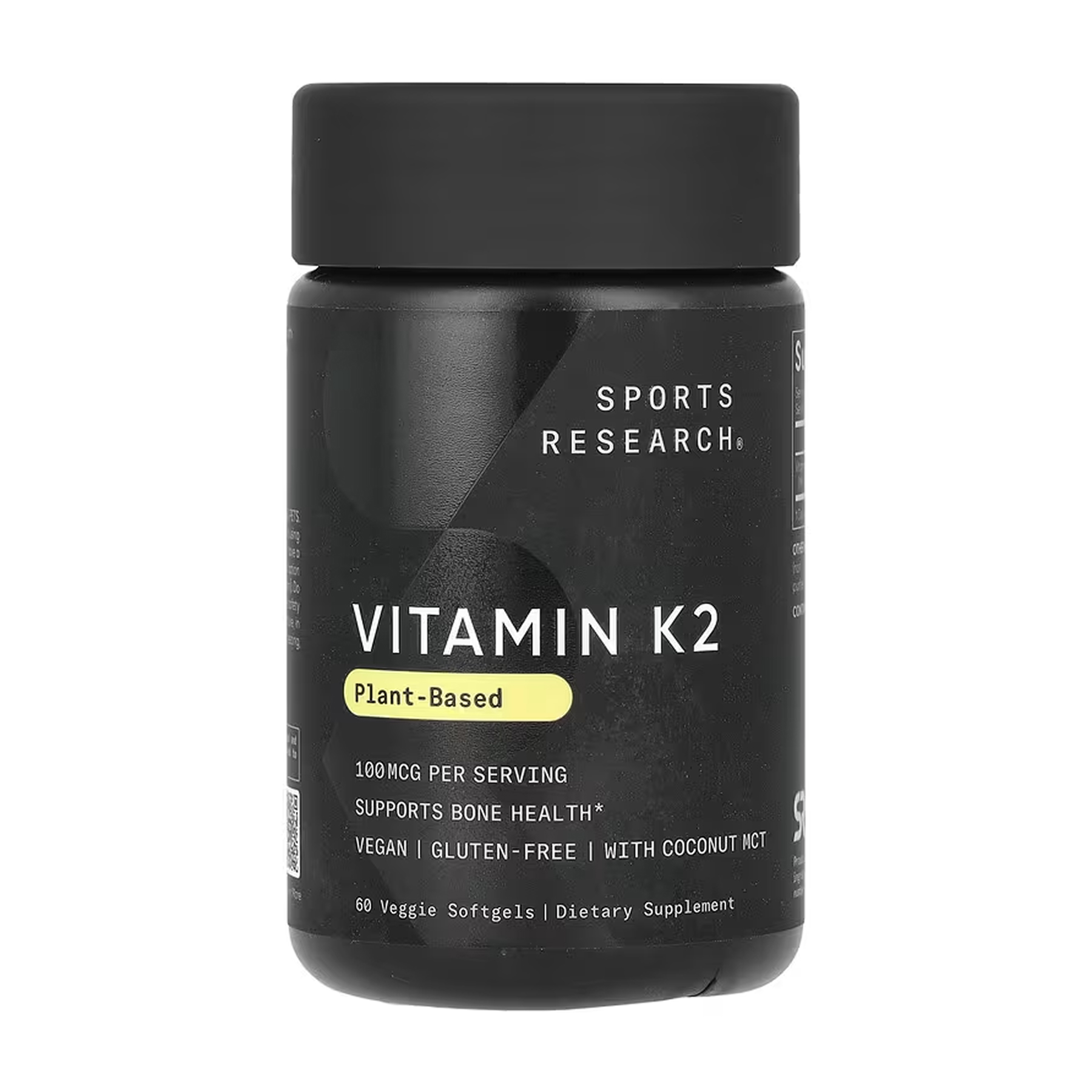 Sport Research Vitamin K2 100mcg - 60 veggie softgels 2023-10-6171