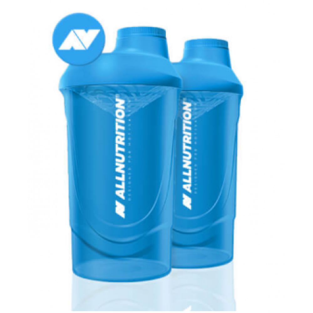 Allnutrition Shaker - 600ml Shocking Blue 2LOGO 100-70-0226960-20