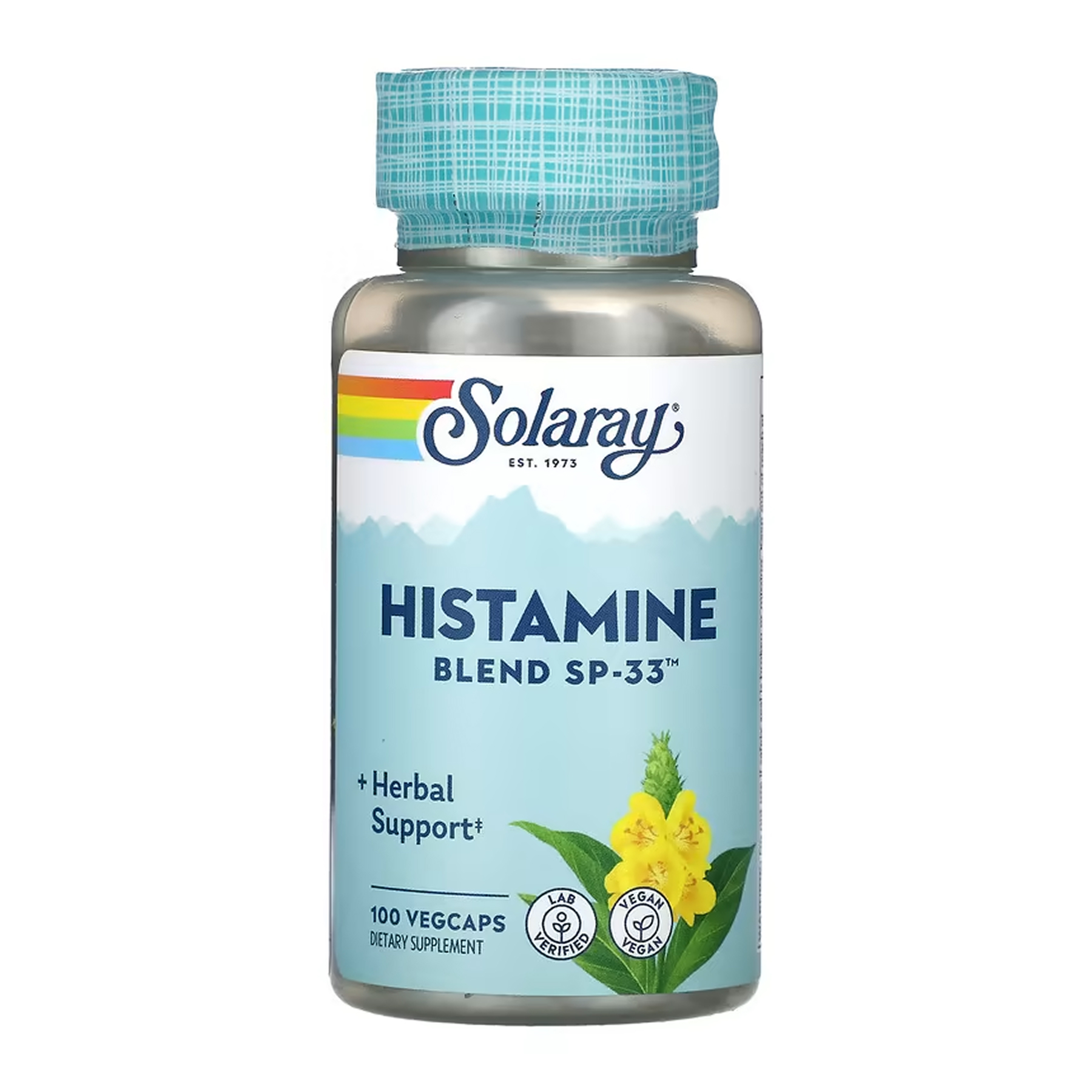 Solaray Histamine Blend SP-33 - 100 vcaps 2023-10-6984