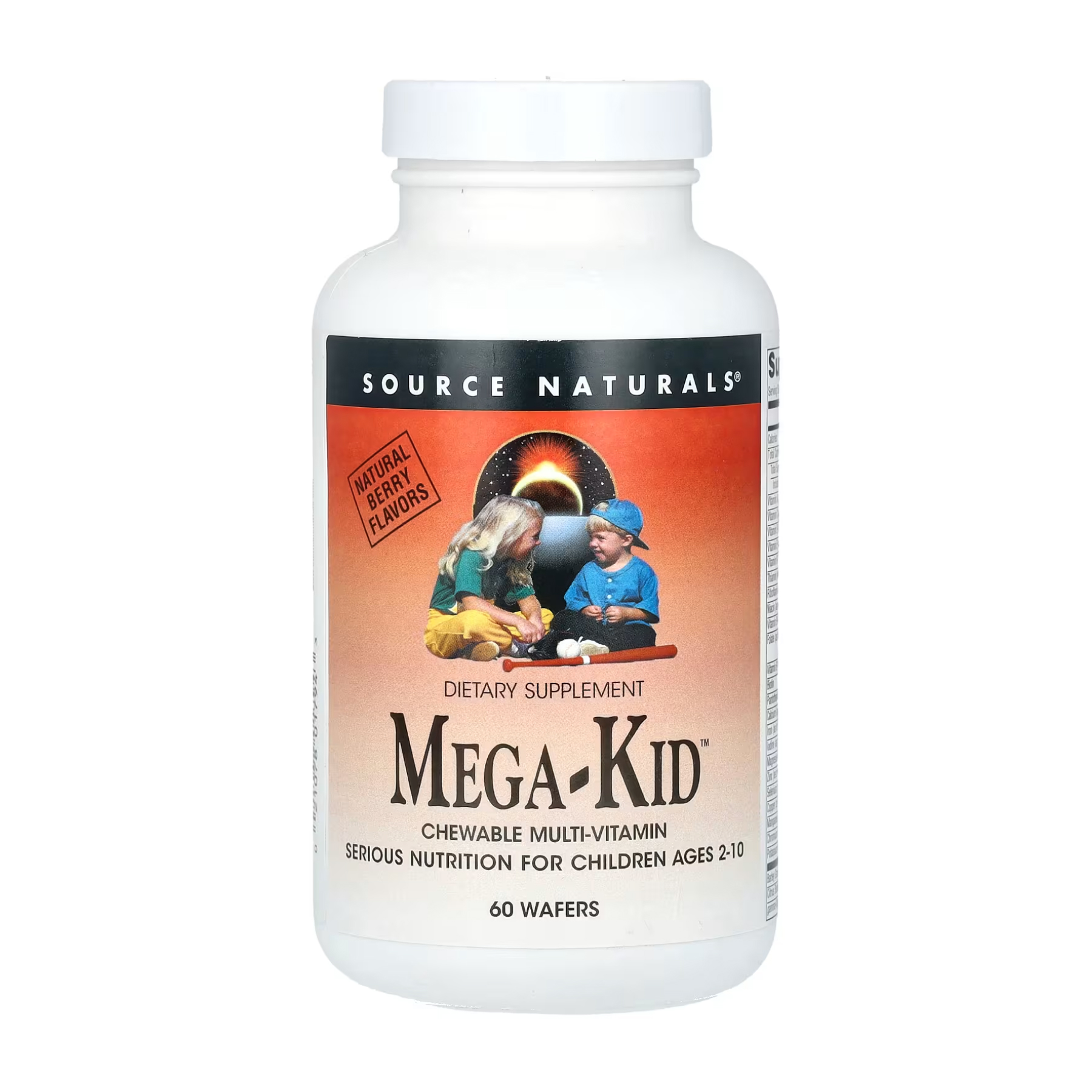 Source Naturals Mega-Kid™ - 60 Wafer Berry 2023-10-2693