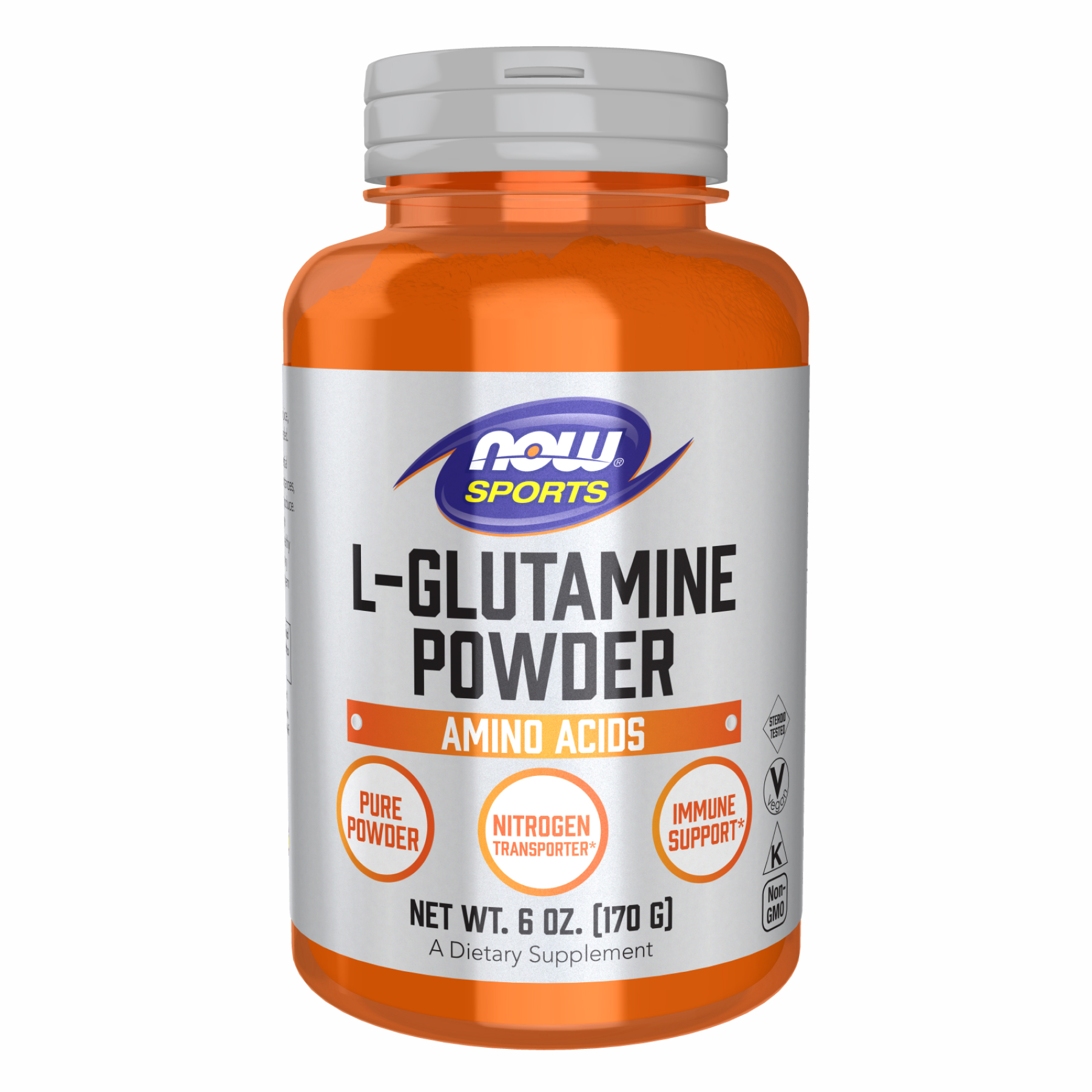 Now Foods L-Glutamine Powder - 170g 2022-10-2553