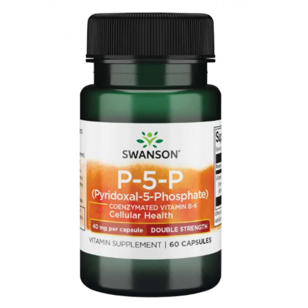 Swanson P-5-P 40mg - 60caps 100-37-6227411-20