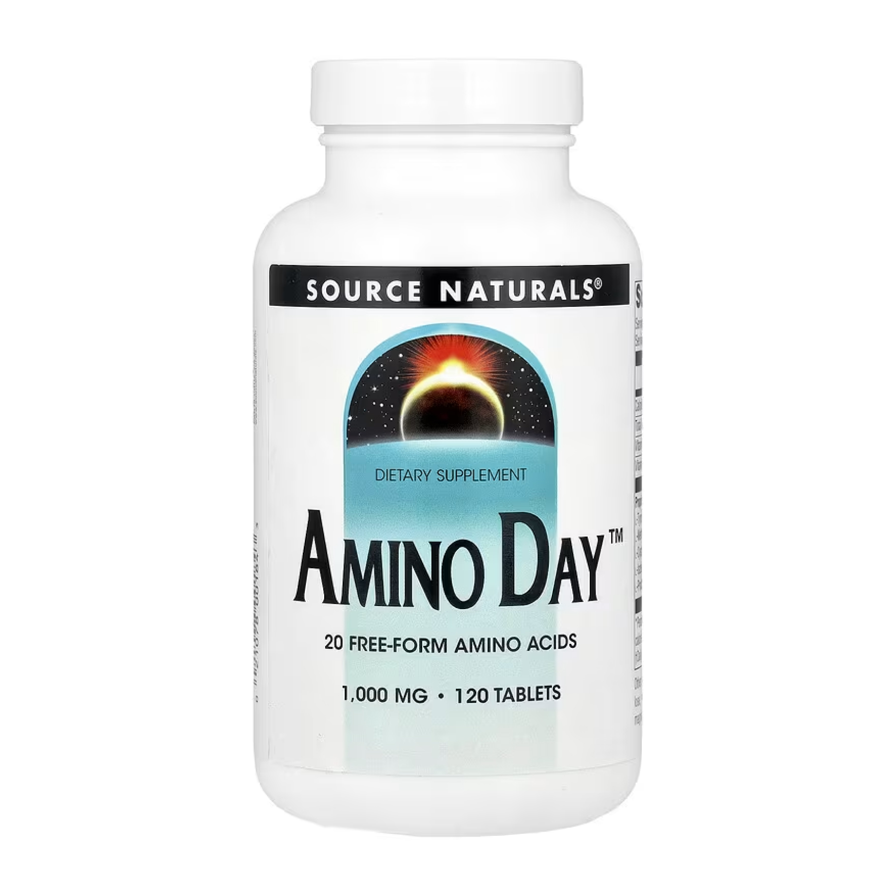 Source Naturals Amino Day™ 1000mg - 120 tabs 2023-10-5281