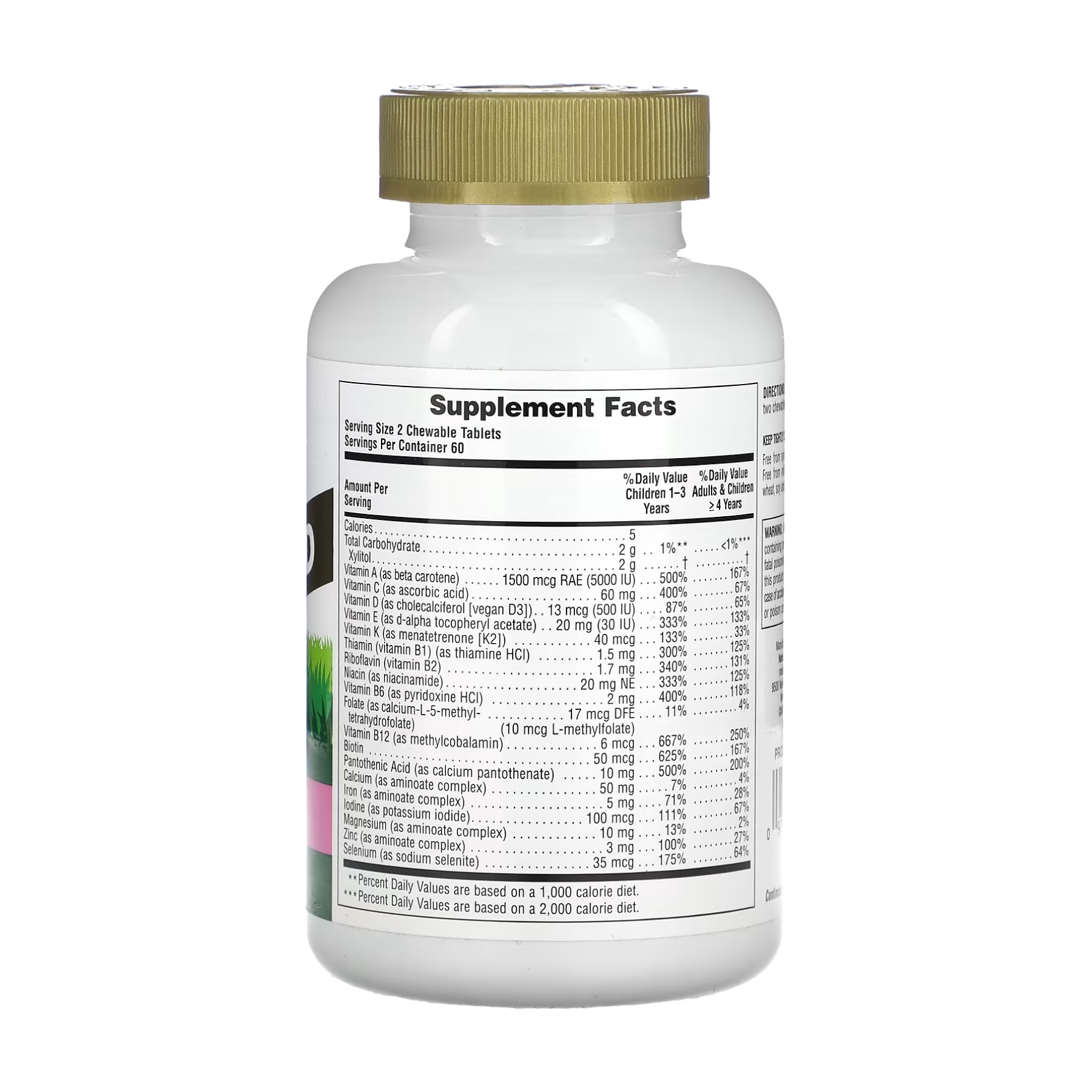 Nature's Plus Animal Parade Gold - 120 tabs Watermelon 2023-10-3239