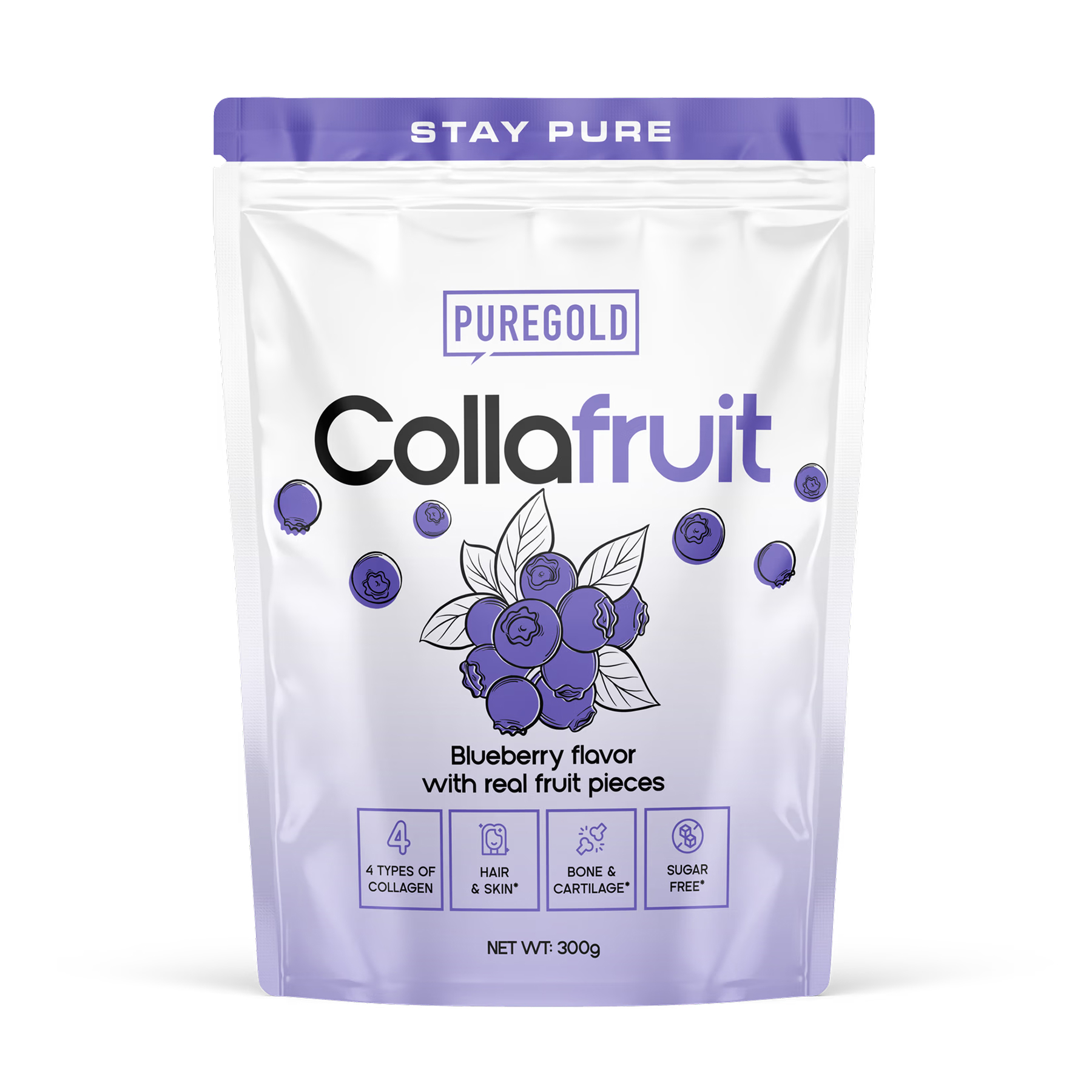 Pure Gold CollaFruit - 300g Blueberry 2023-10-5624