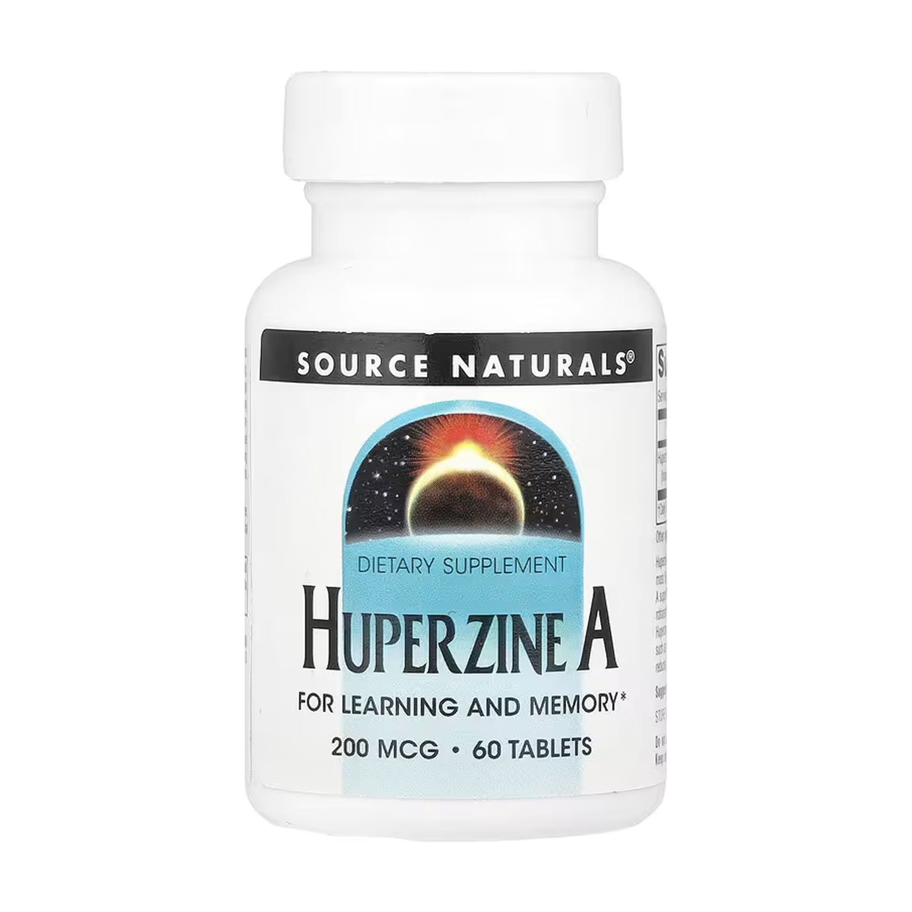 Source Naturals Huperzine A 200 mcg - 60 tabs 2023-10-6609